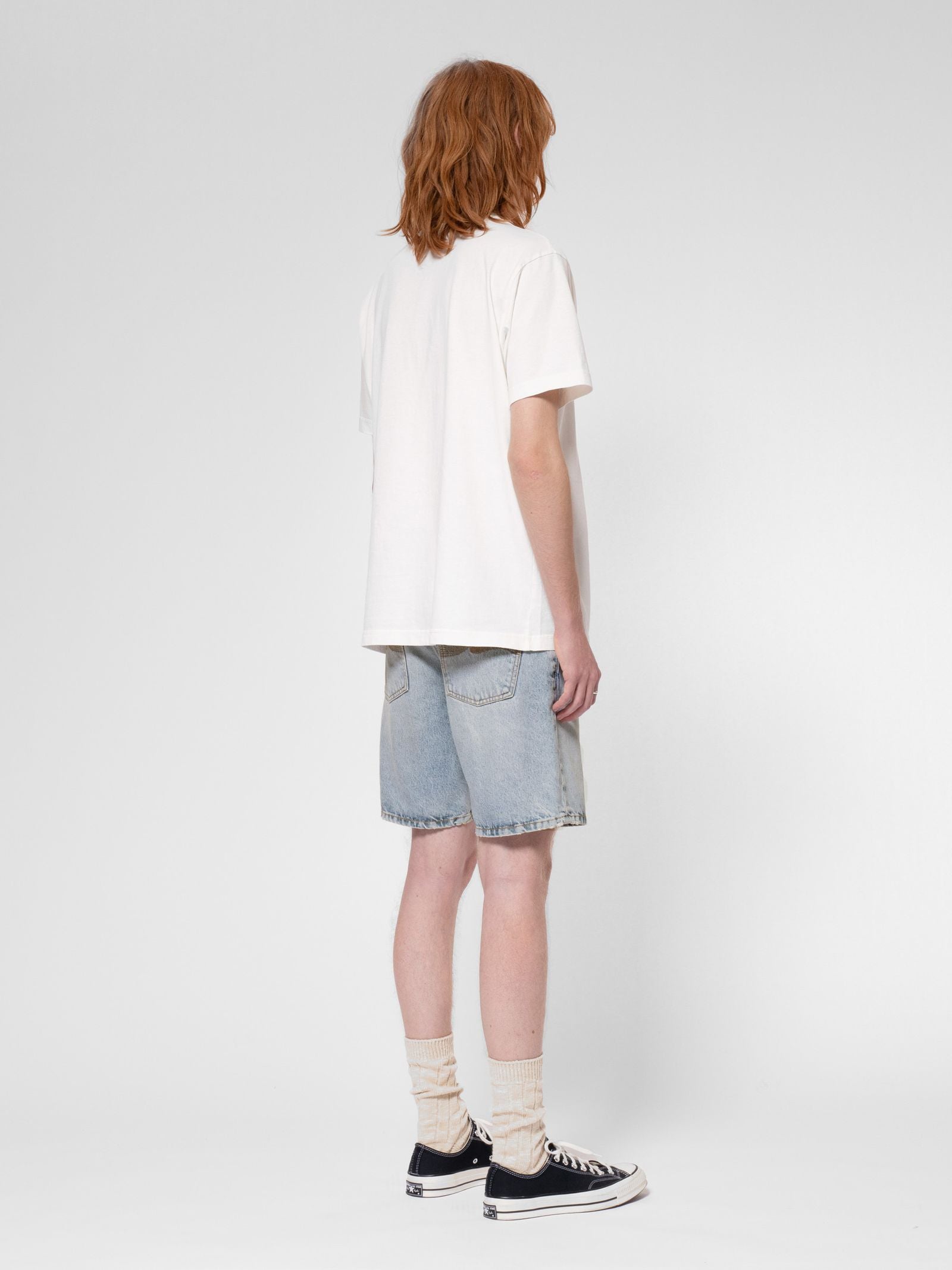 Nudie - Seth Denim Short - Sea Salt