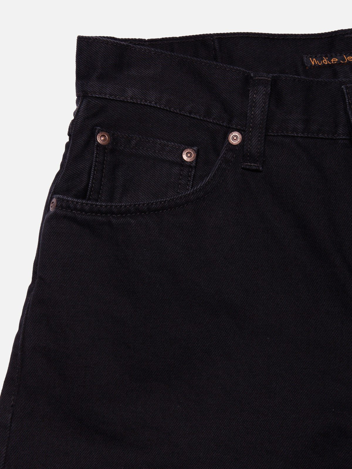 Nudie - Seth Denim Short - Aged Black