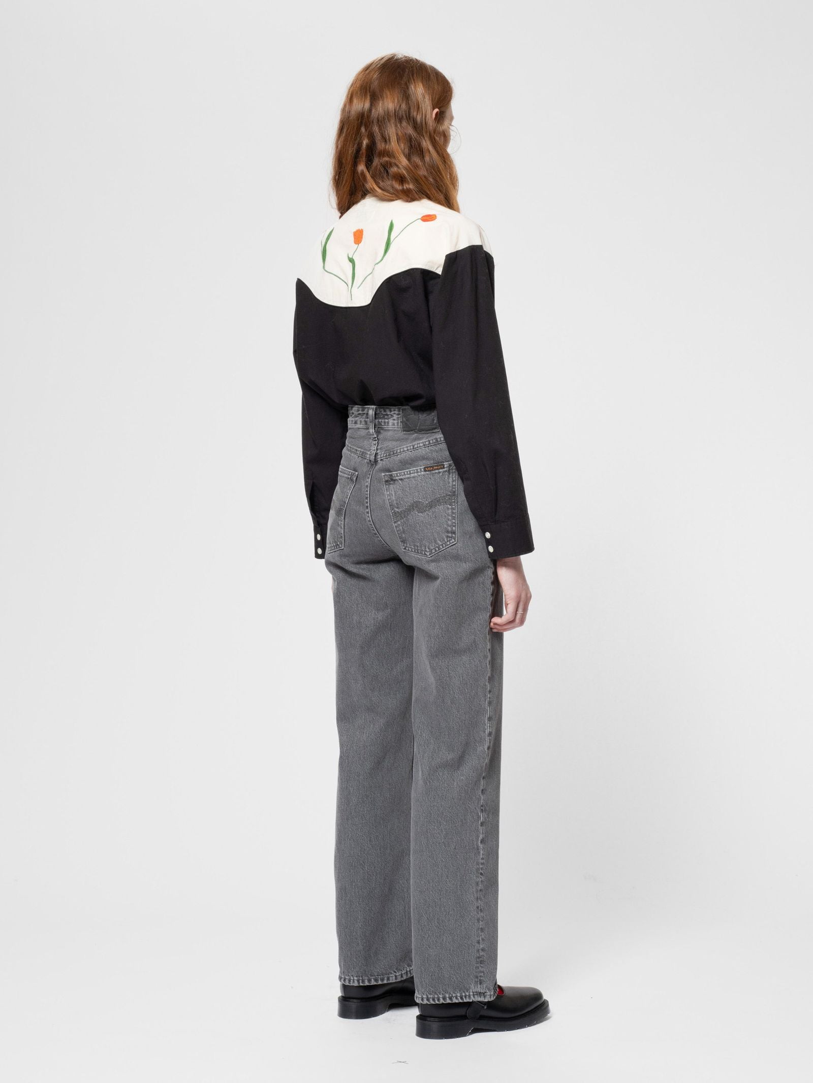 Nudie - Clean Eileen Jean - Ash Grey