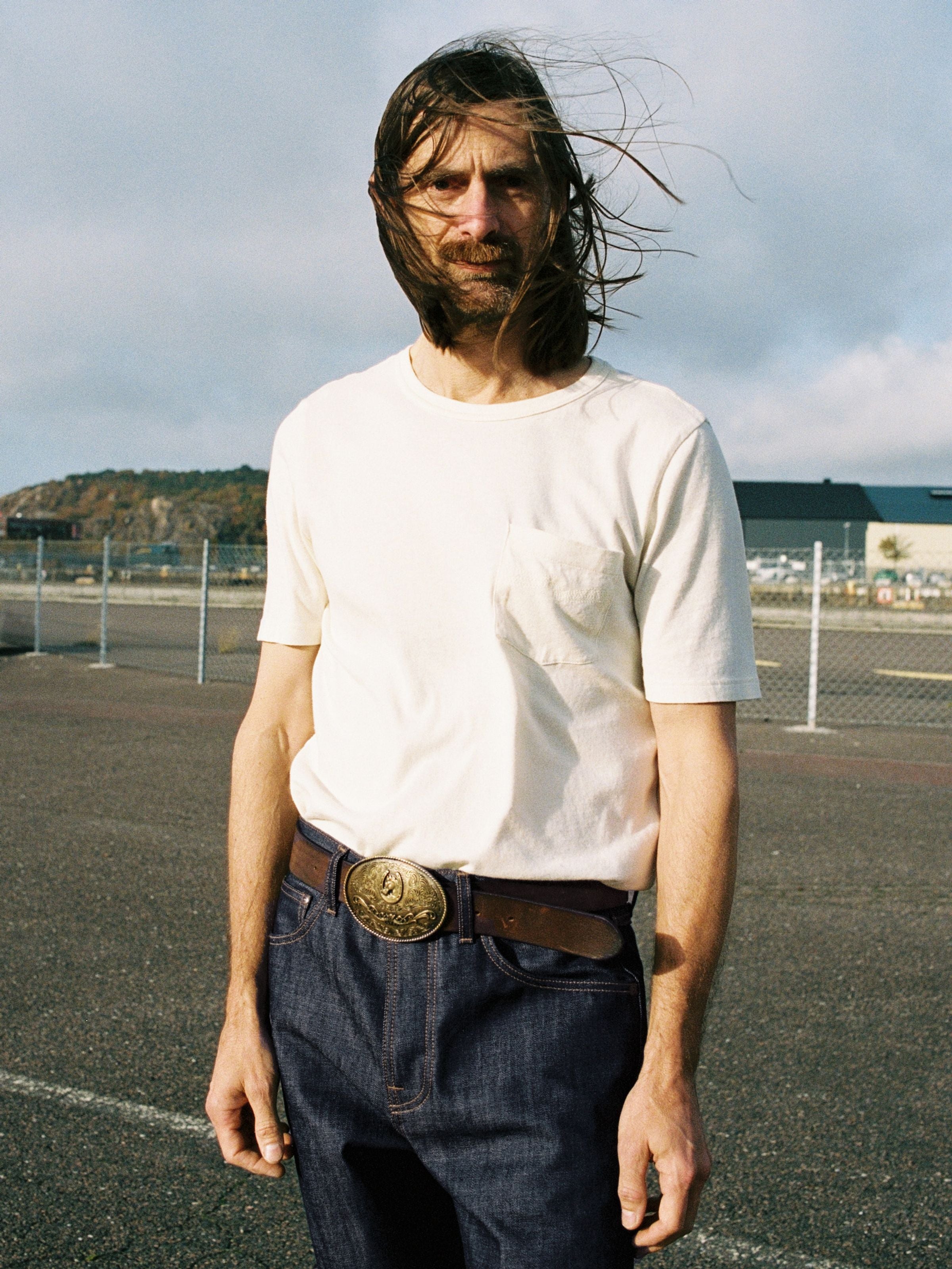 Nudie - Western Buckle Belt - Dark Brown