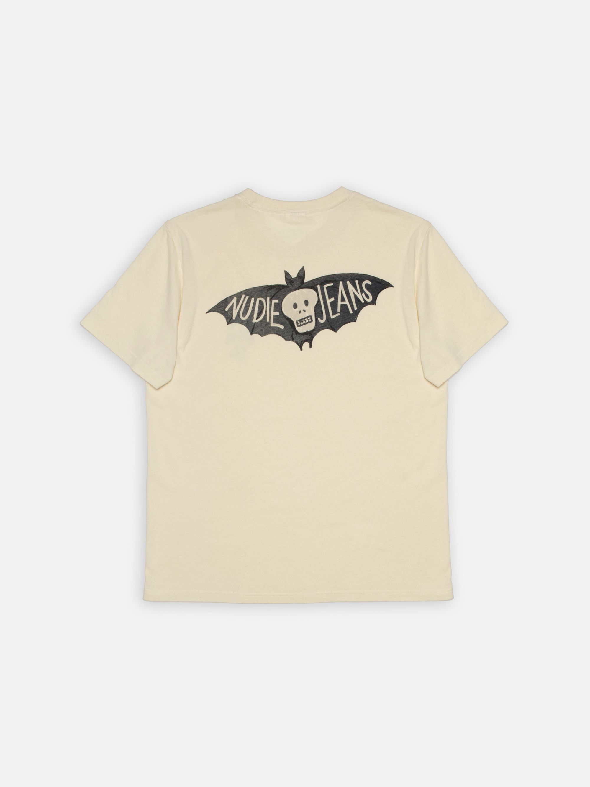 Nudie - Roy The Bat Tee - Ecru