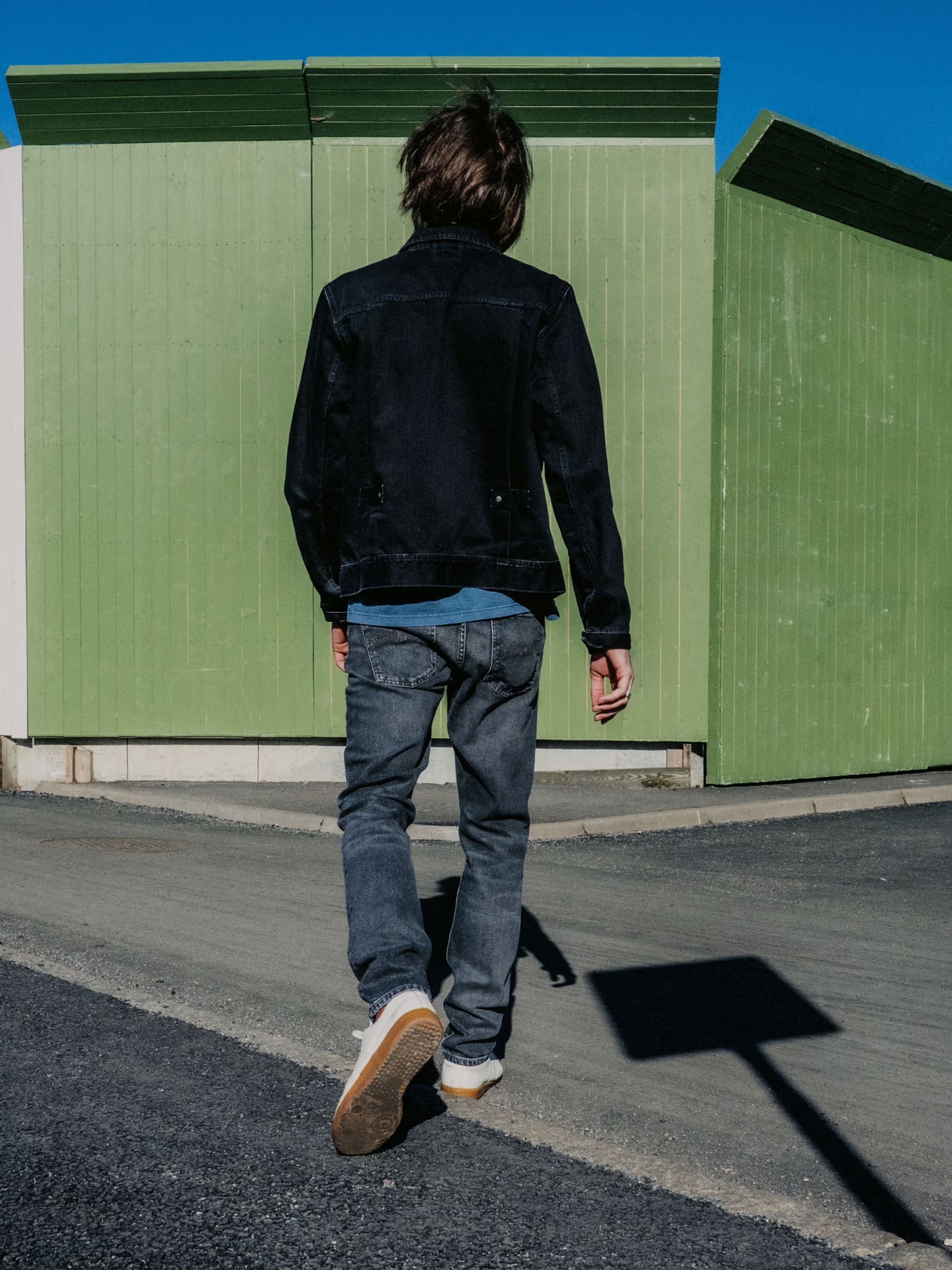 Nudie - Lean Dean Jean - Grey Hurricane
