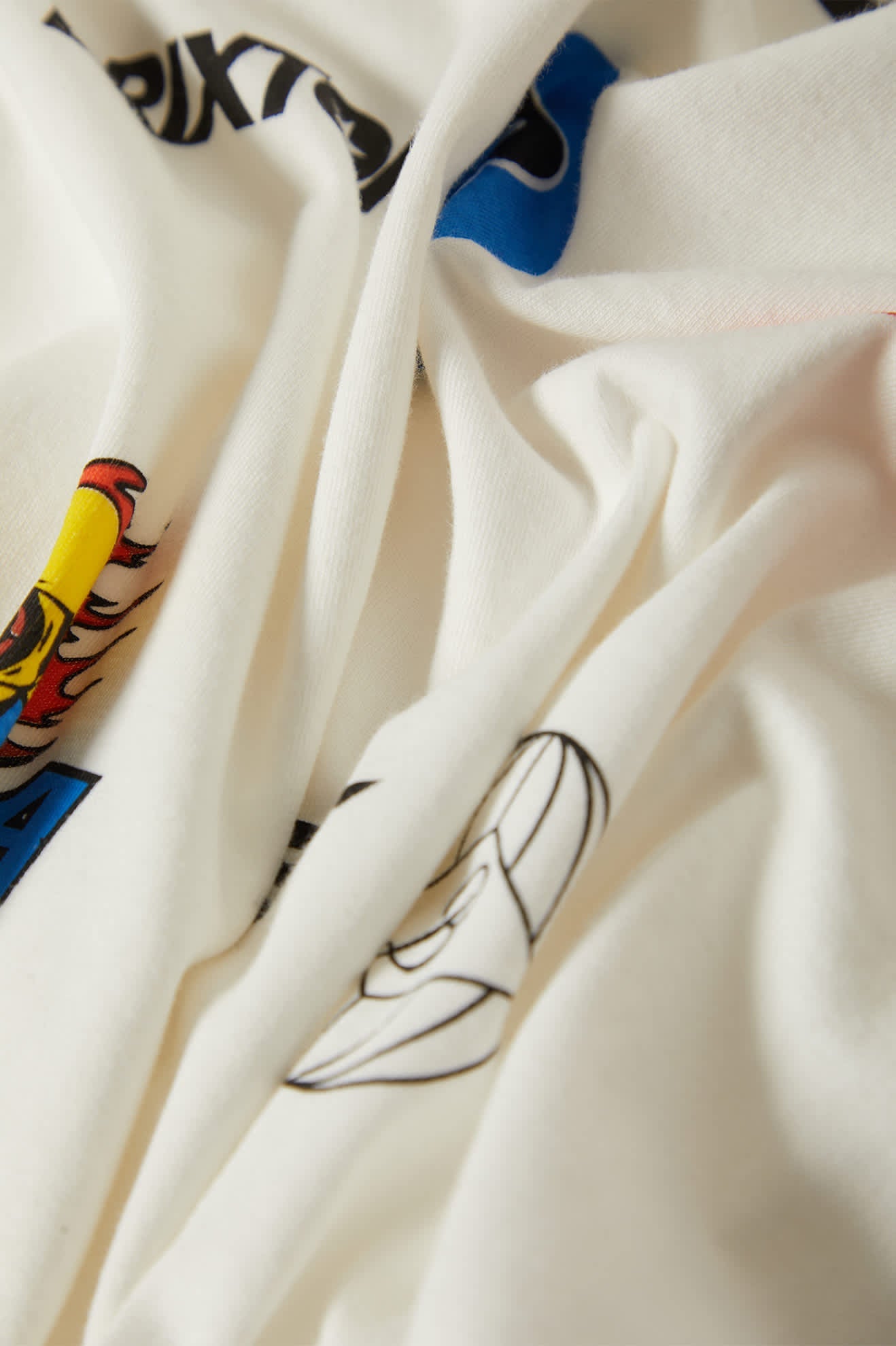 Brixton - Racing Patches Crew Tee - Off White