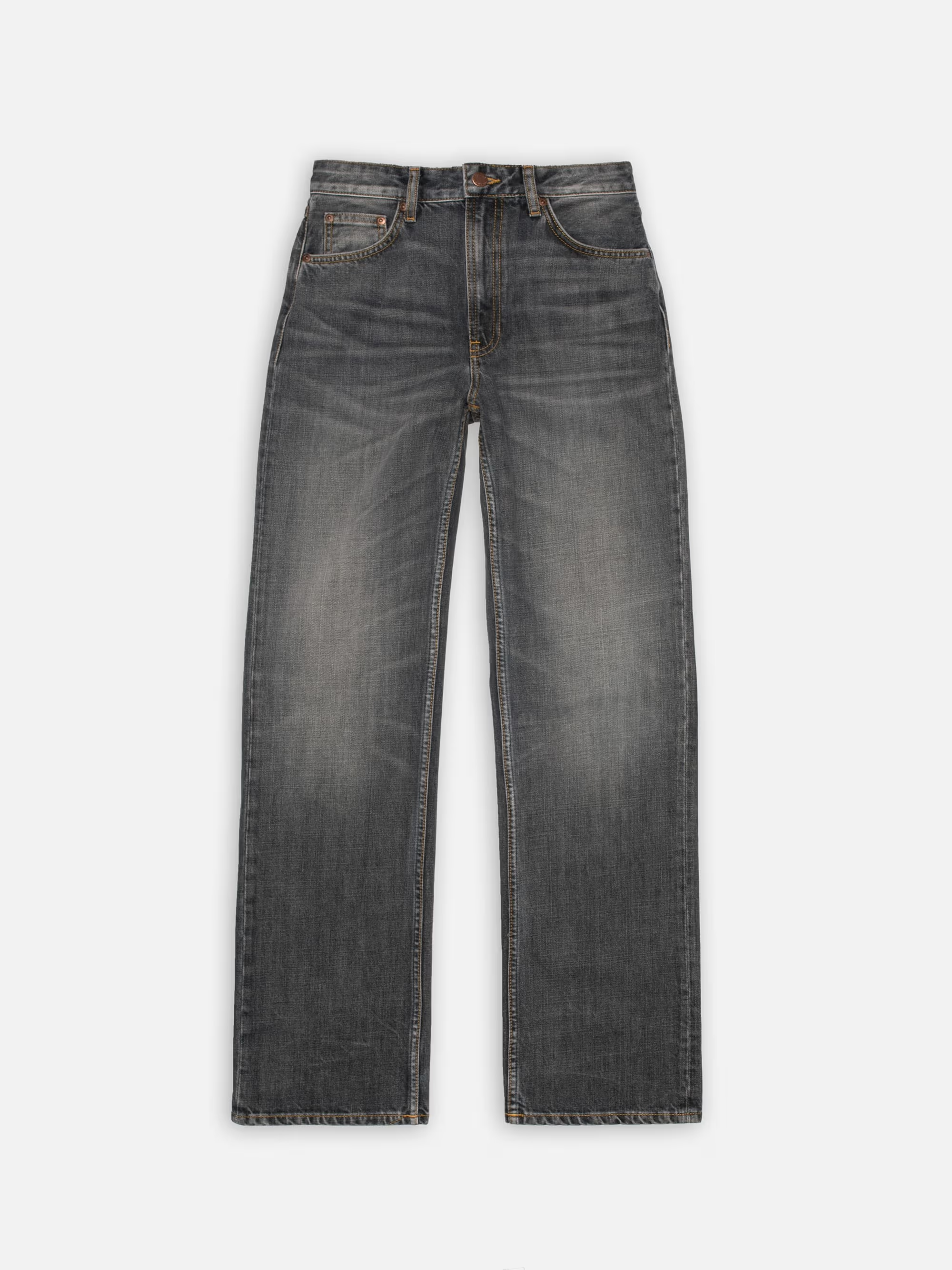 Nudie - Clean Eileen Jean - Grey Crosshatch