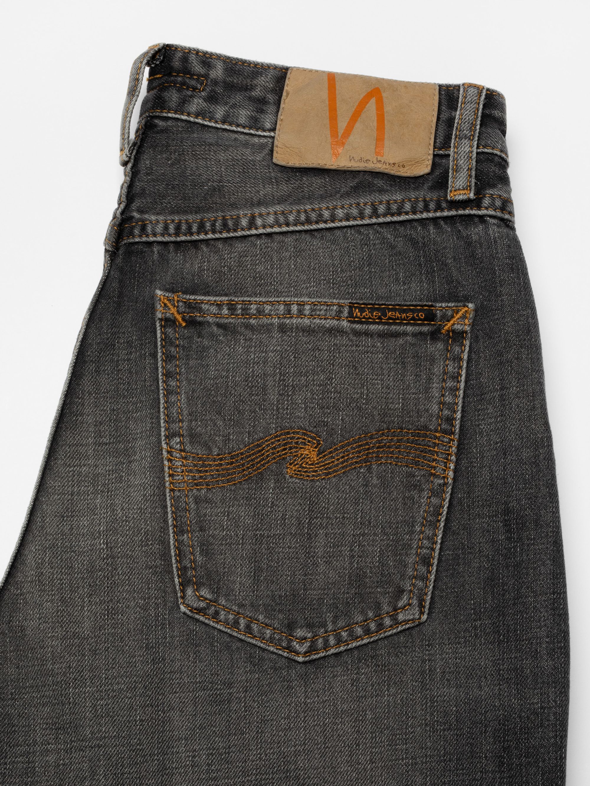 Nudie - Clean Eileen Jean - Grey Crosshatch