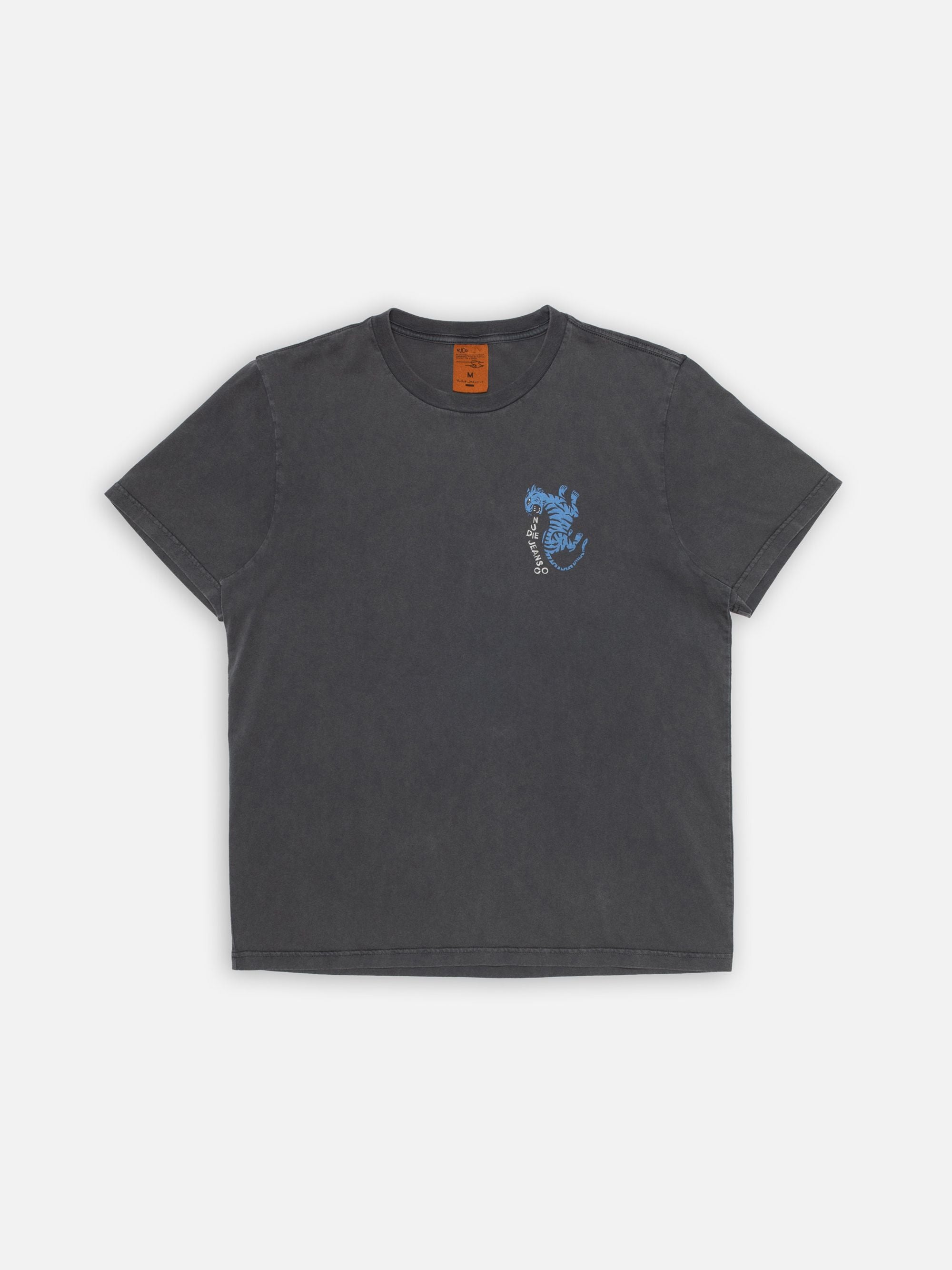 Nudie - Roy Wrong Place Tee - Antracite