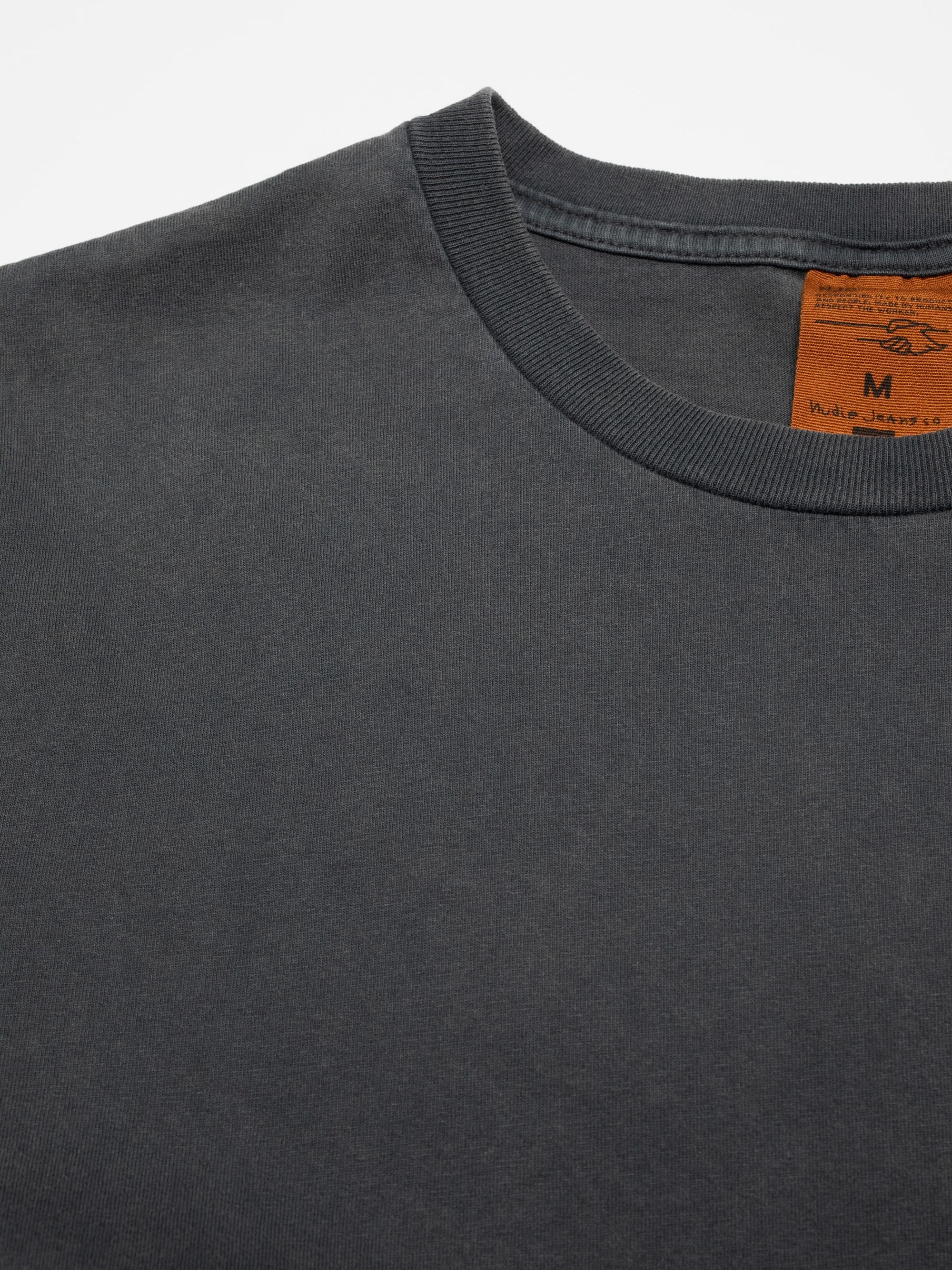 Nudie - Roy Nope Tee - Antracite