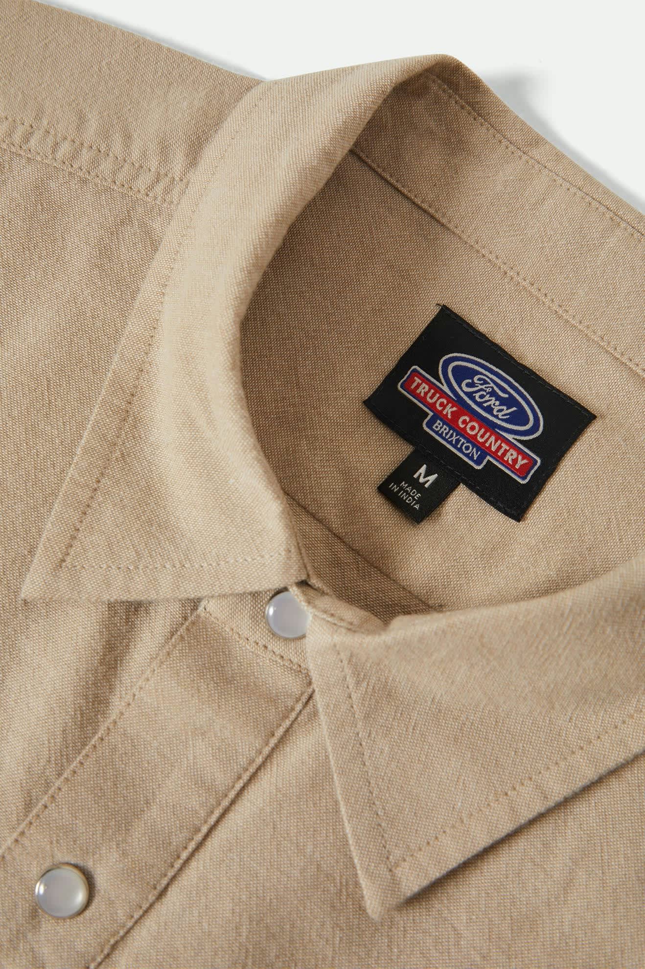 Brixton - Ford SS Western Shirt - Khaki