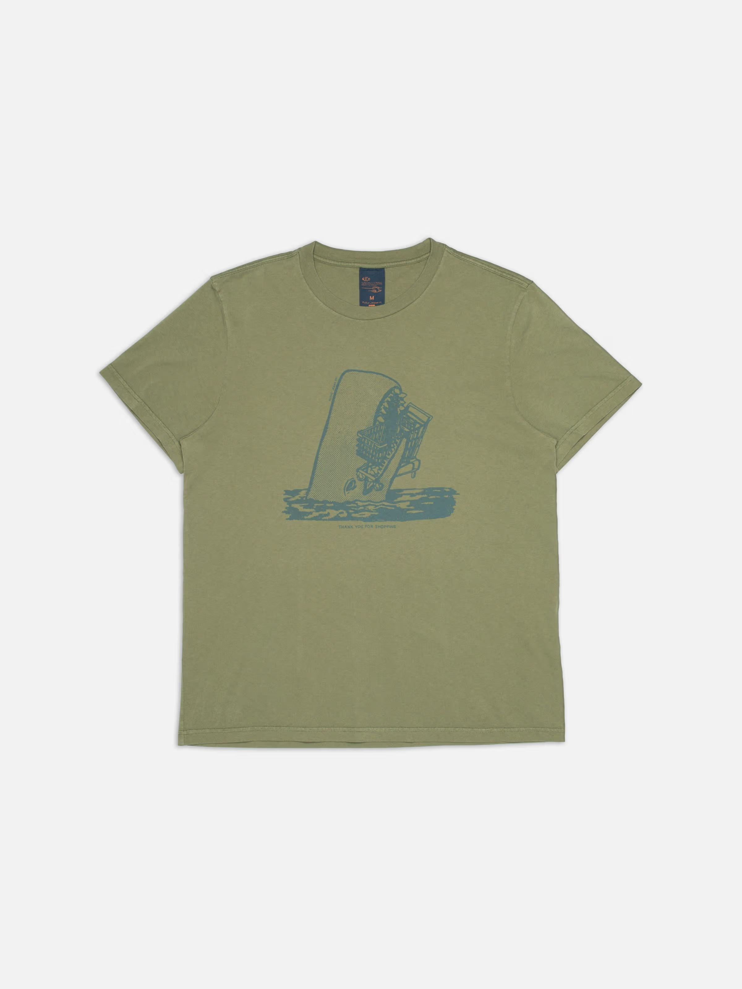 Nudie - Roy Shop-Chop Tee - Green
