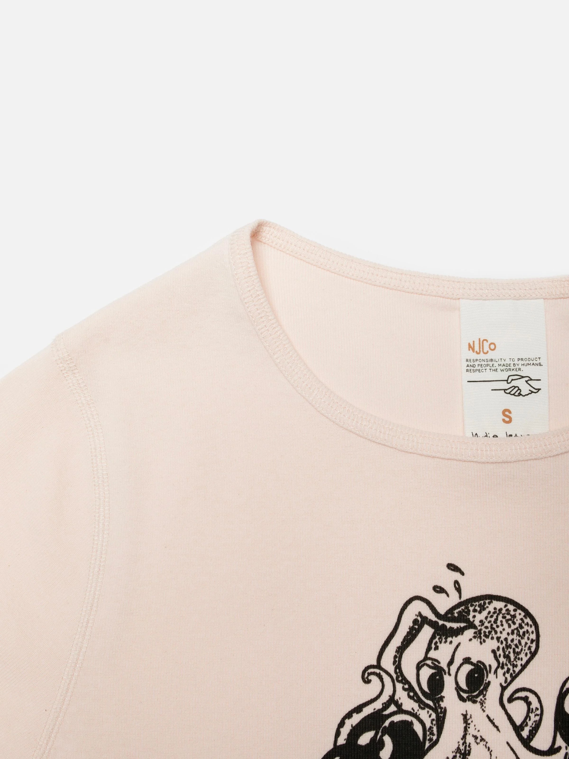 Nudie - Eve Knock-Topus Tee - Pink