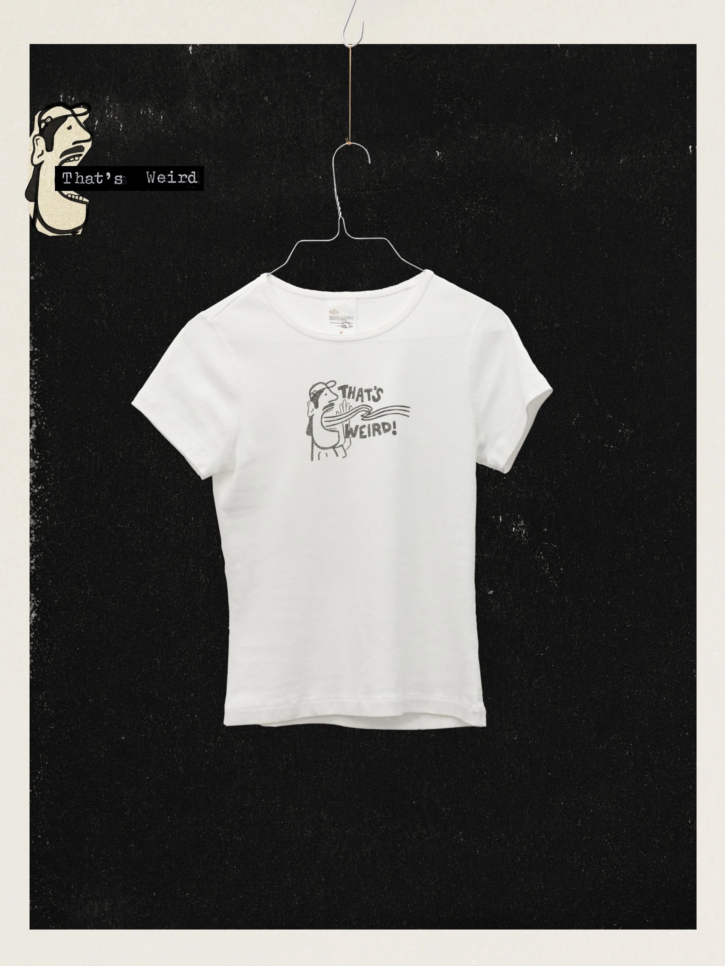 Nudie - Eve Thats Weird Tee - Offwhite