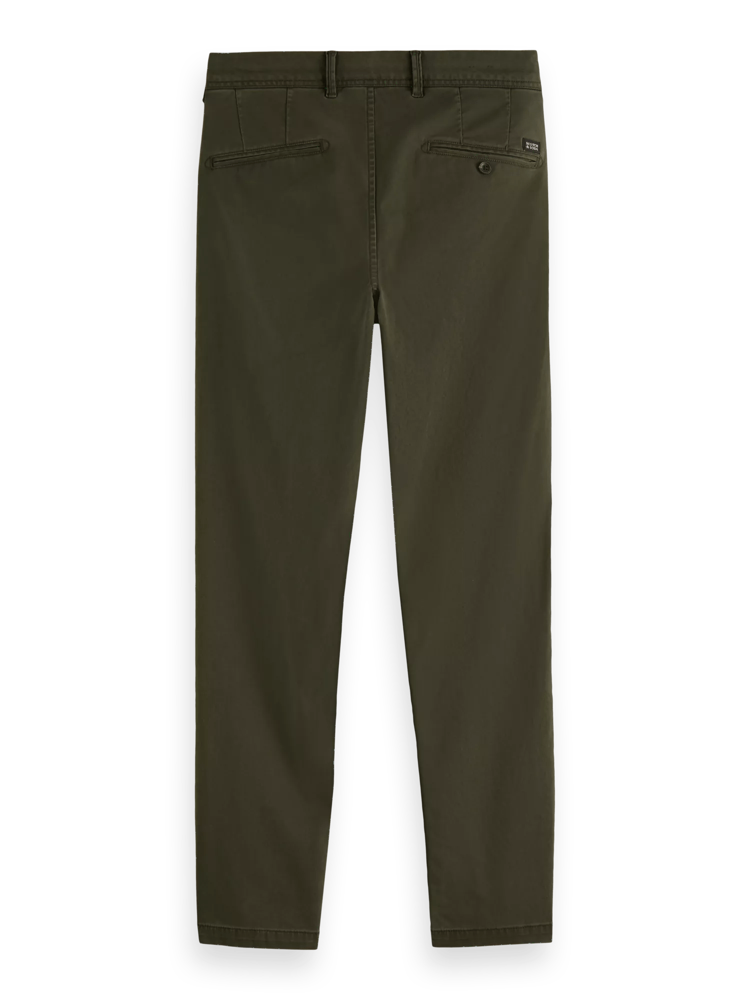 Scotch & Soda - Stuart Regular Slim Fit Chino - Military
