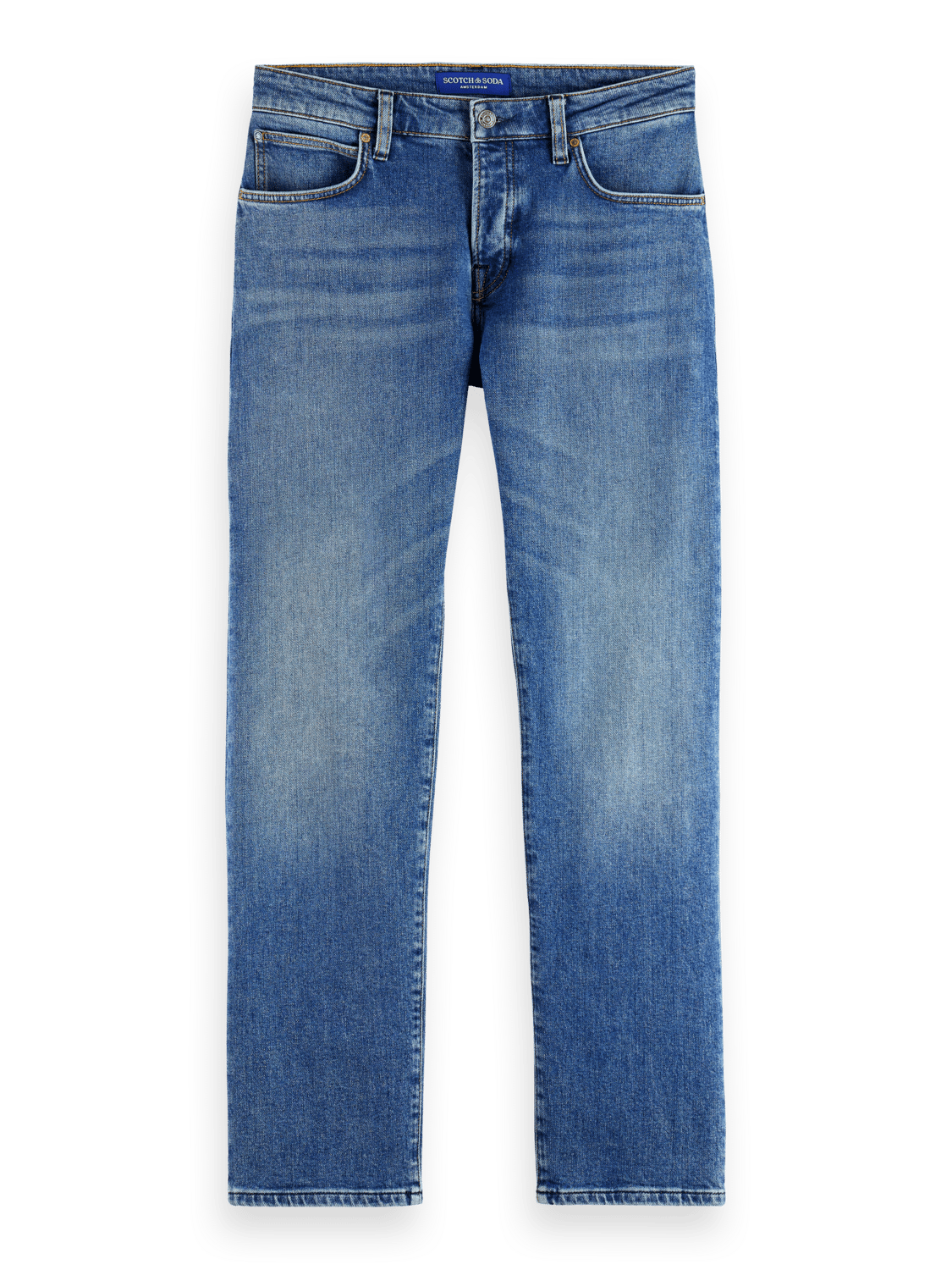 Scotch & Soda - The Zee Straight Jean - Blue Moves