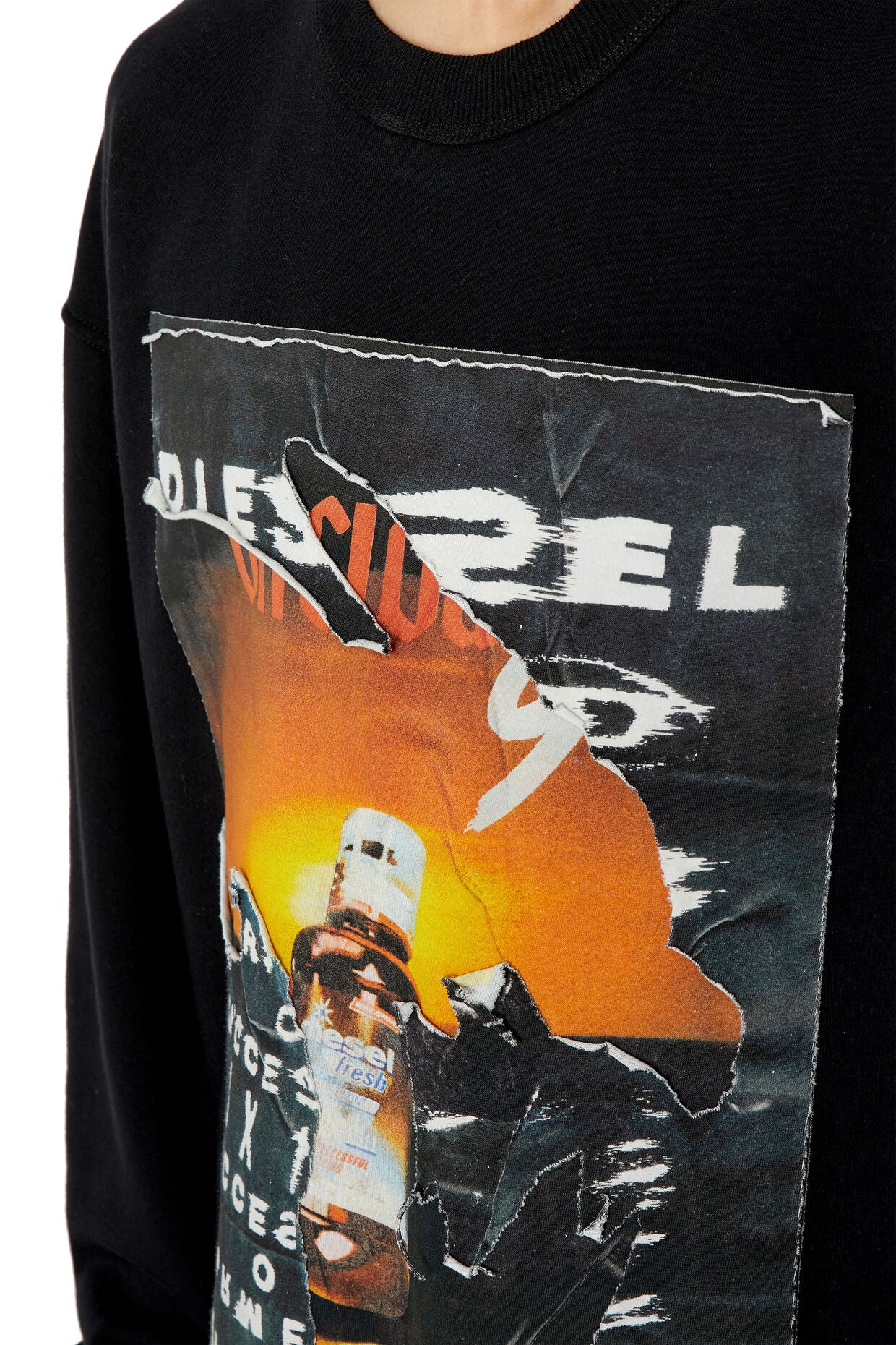 Diesel - S-Macs-Poff Sweatshirt - Black