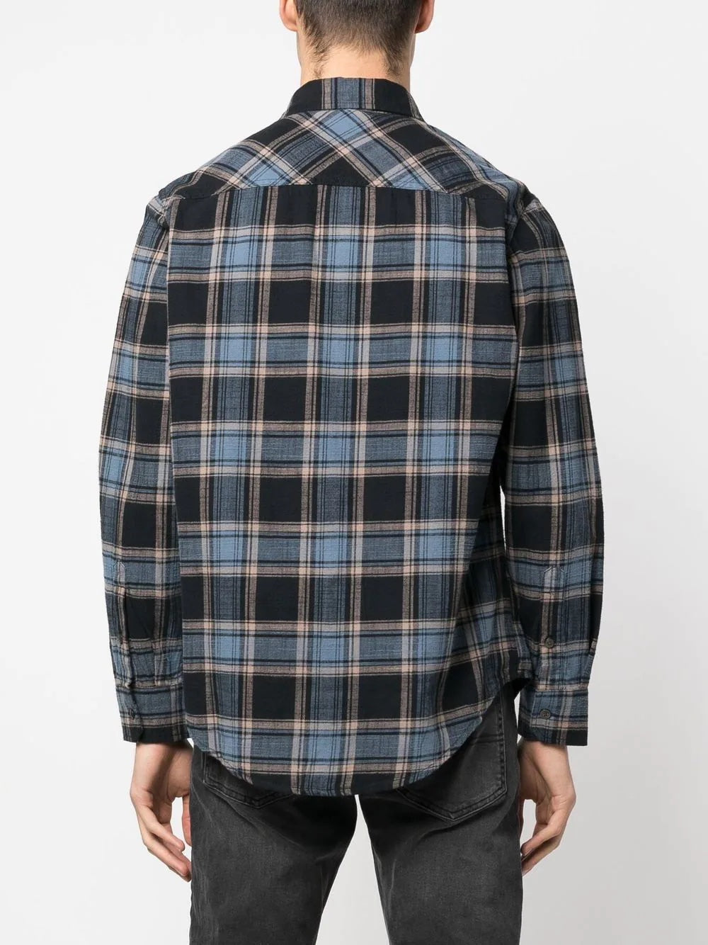 Diesel - S-Umbe-Check-N Shirt - Black/Blue