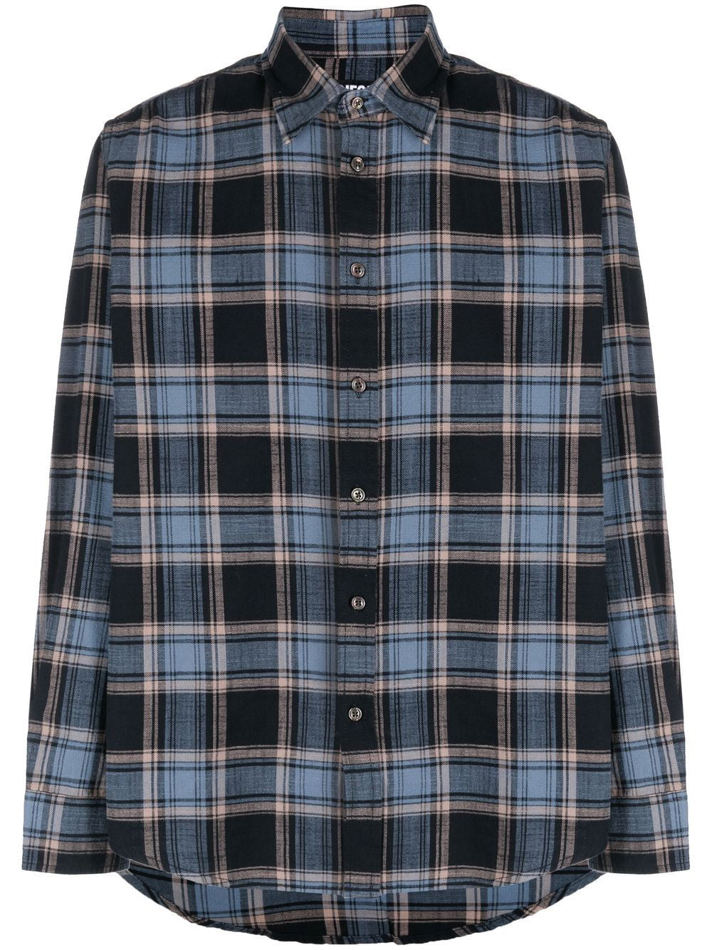 Diesel - S-Umbe-Check-N Shirt - Black/Blue