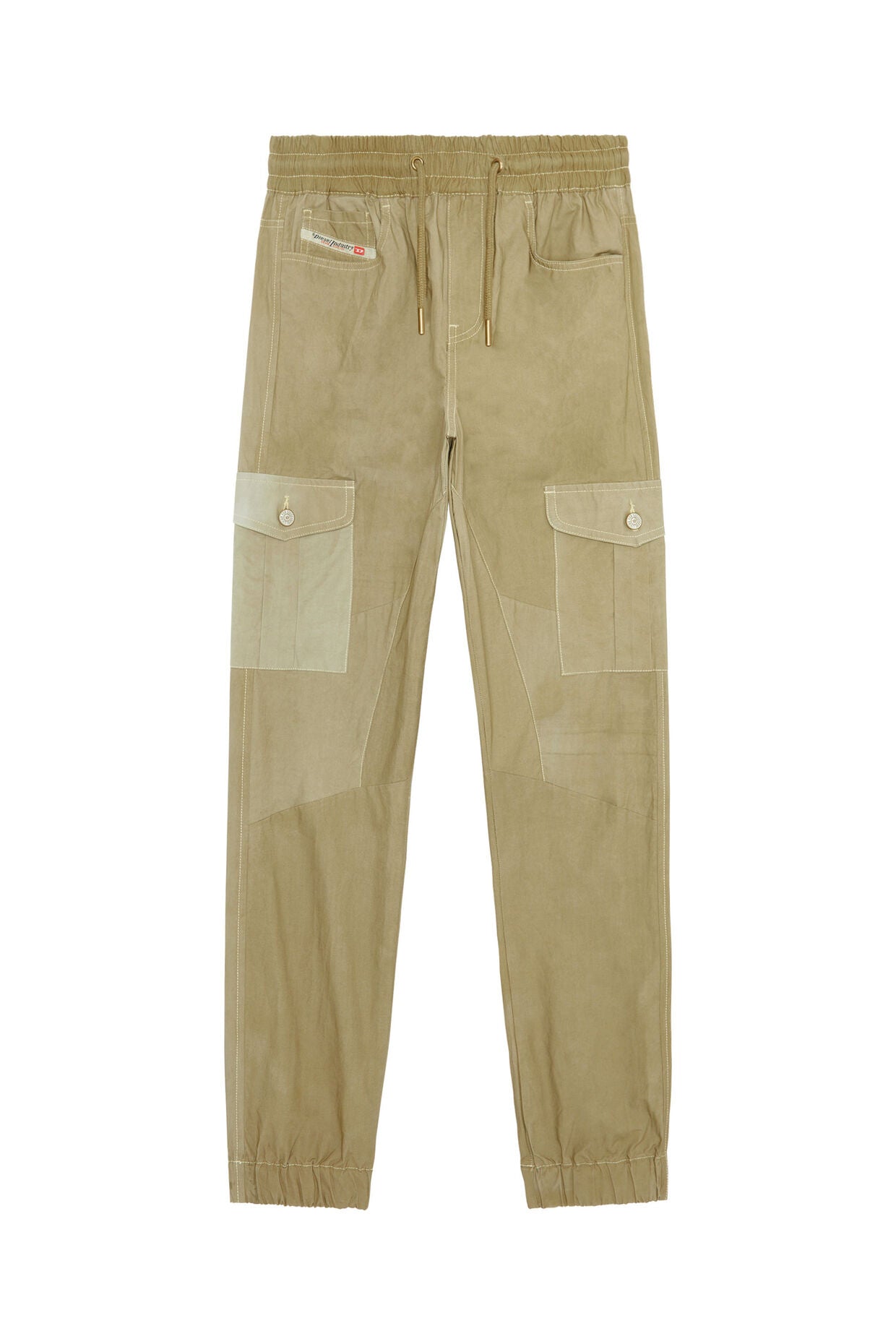 Diesel - P-Ursula-Chalk Trousers - Military Green