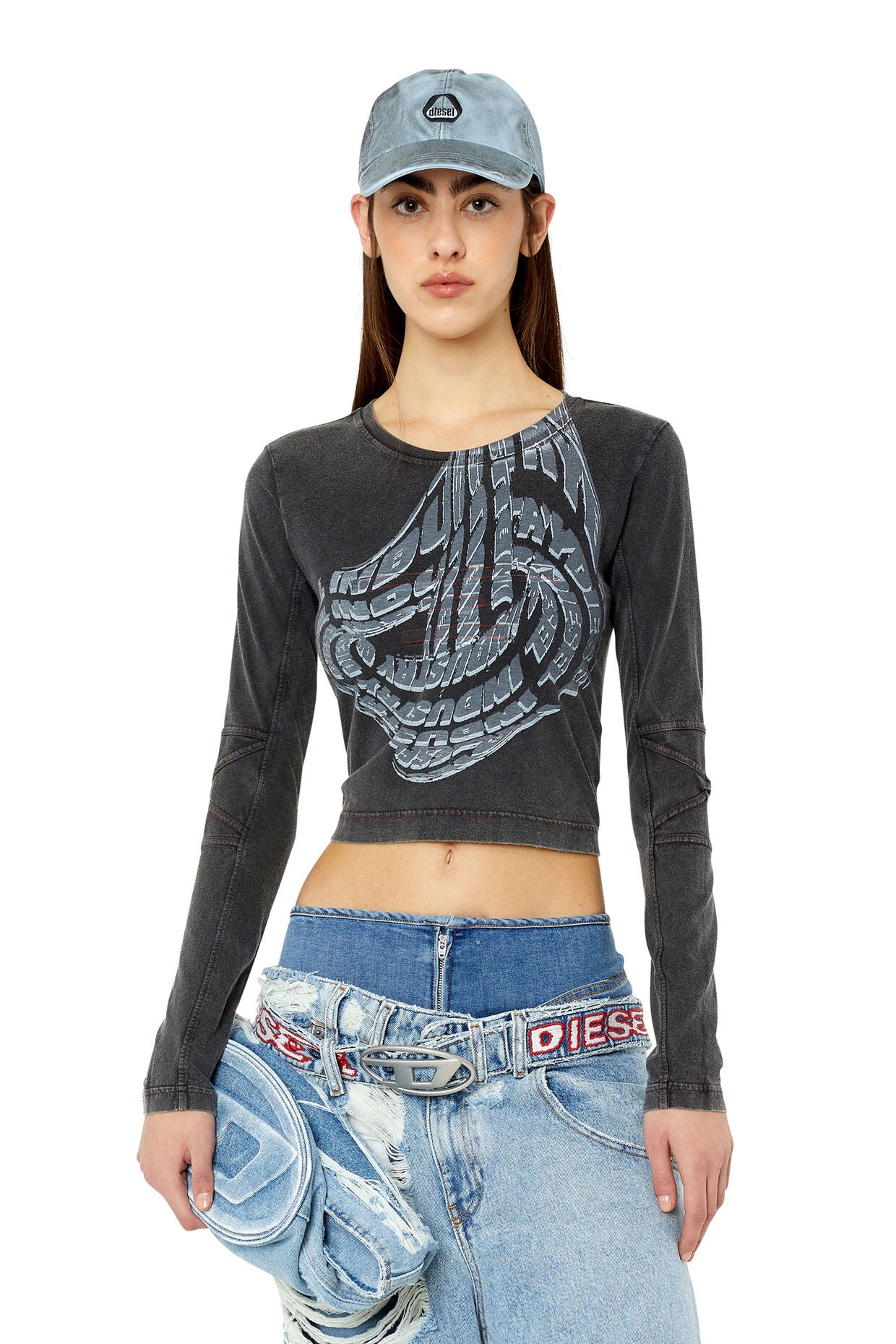 Diesel - T-Baldart LS T-Shirt - Black