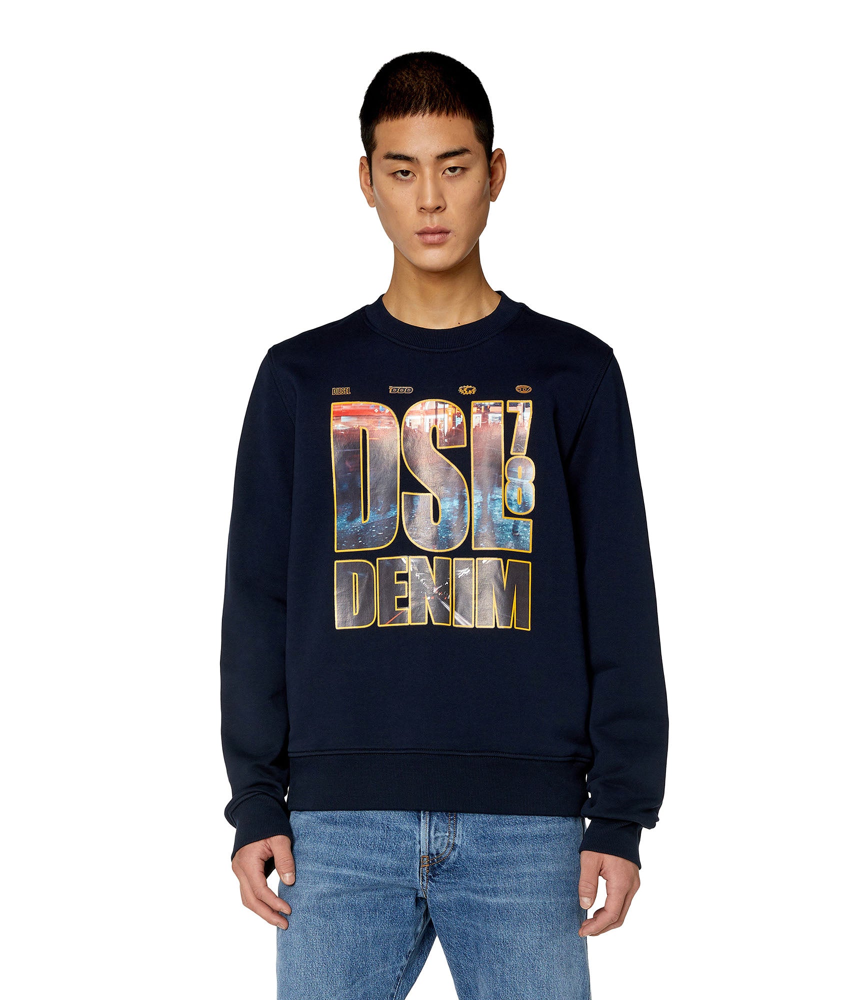 Diesel - S-Ginn-L3 Sweatshirt - Navy