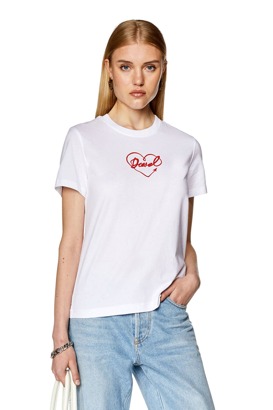 Diesel - T-Reg-L4 T-Shirt - White