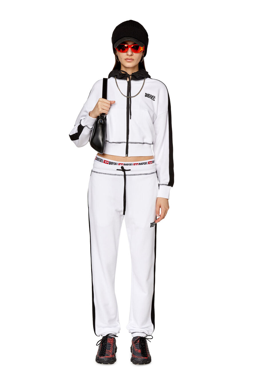 Diesel - Awst-Dolores-Ht39 Hoodie - White