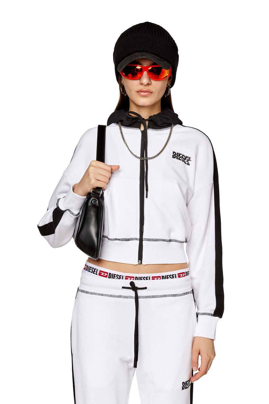 Diesel - Awst-Dolores-Ht39 Hoodie - White