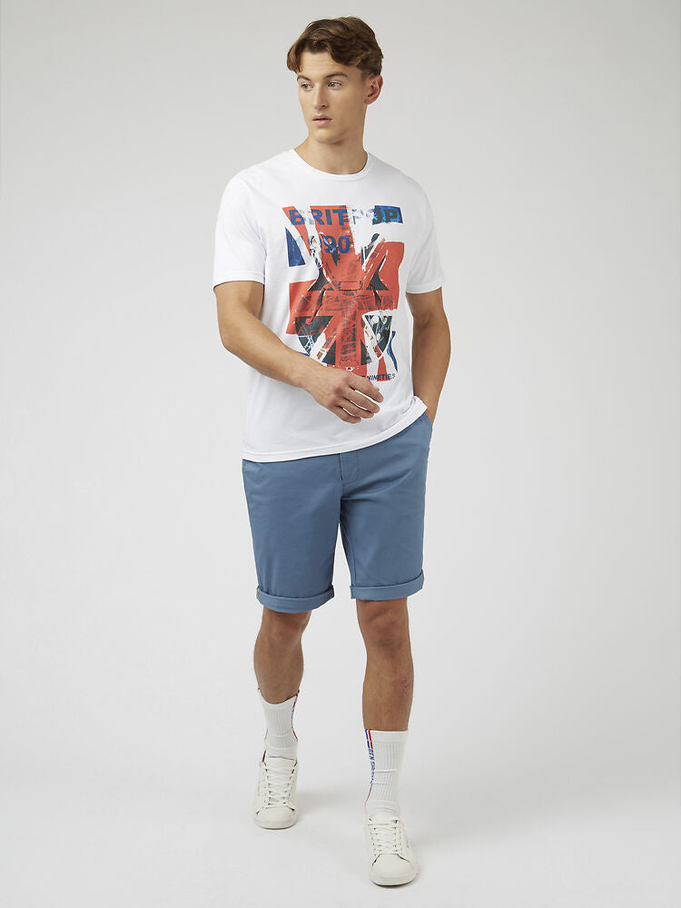 Ben Sherman - Anniversary 1990's Graphic Tee - White