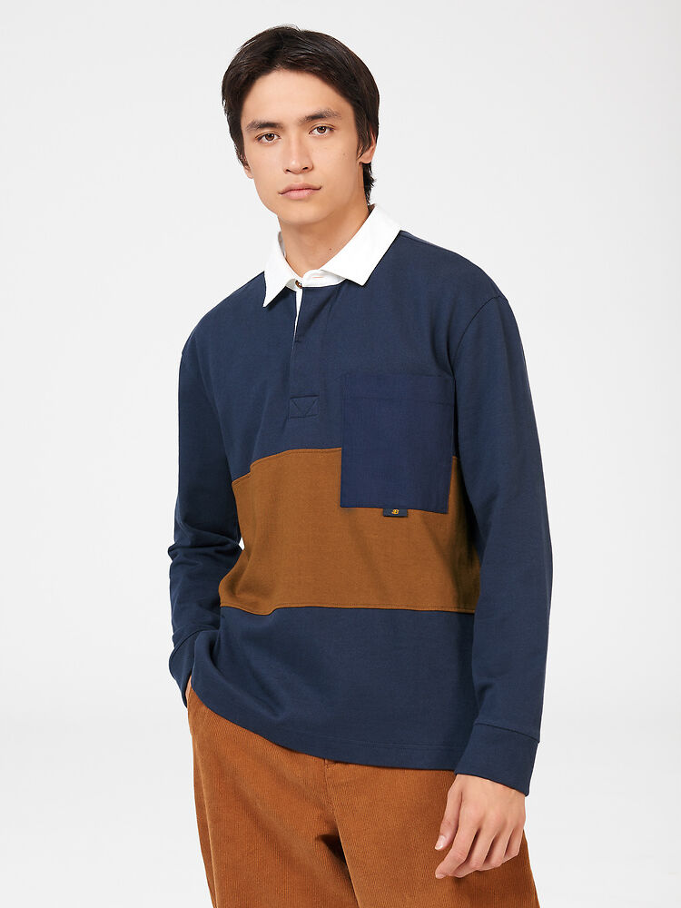 Ben Sherman - Utility Rugby LS Shirt - Dark Navy