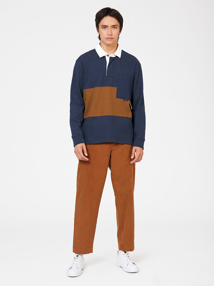 Ben Sherman - Utility Rugby LS Shirt - Dark Navy