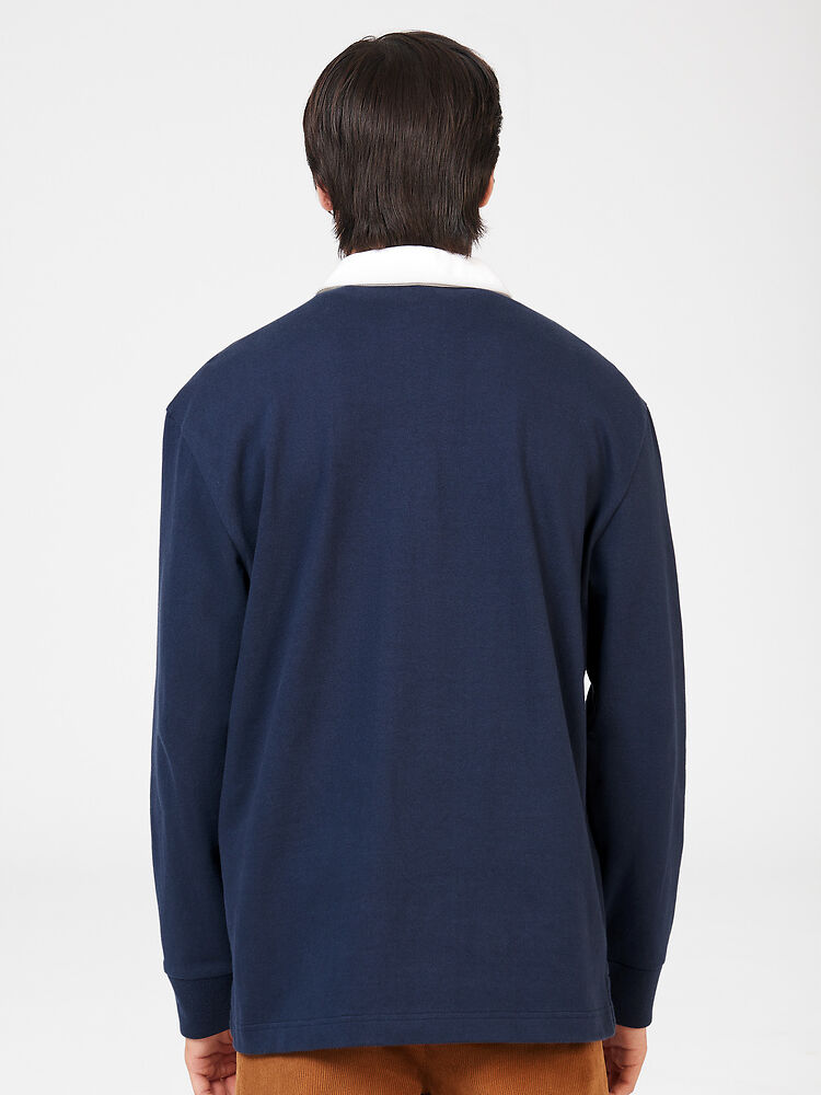 Ben Sherman - Utility Rugby LS Shirt - Dark Navy