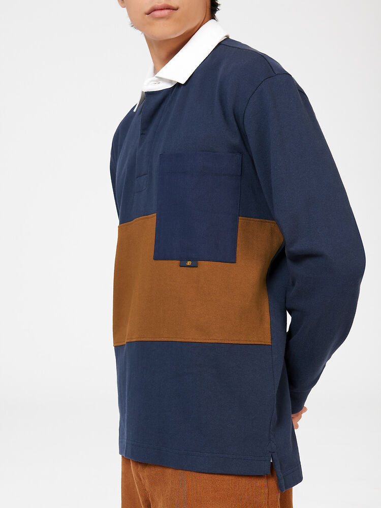 Ben Sherman - Utility Rugby LS Shirt - Dark Navy