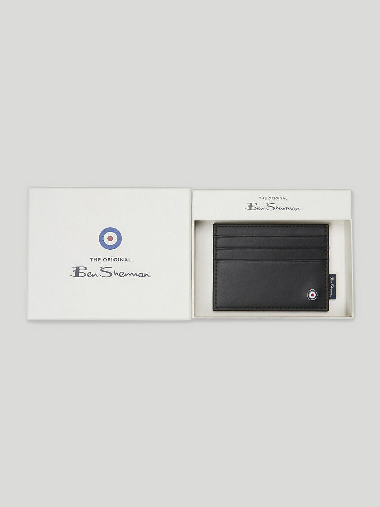 Ben Sherman - Leather Cardholder - Black