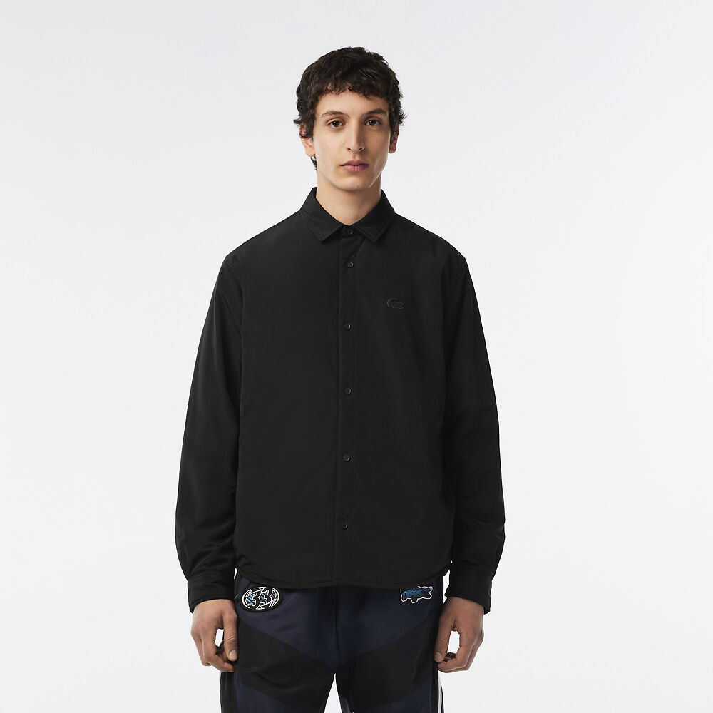 Lacoste - Active Water Repellent Overshirt - Black