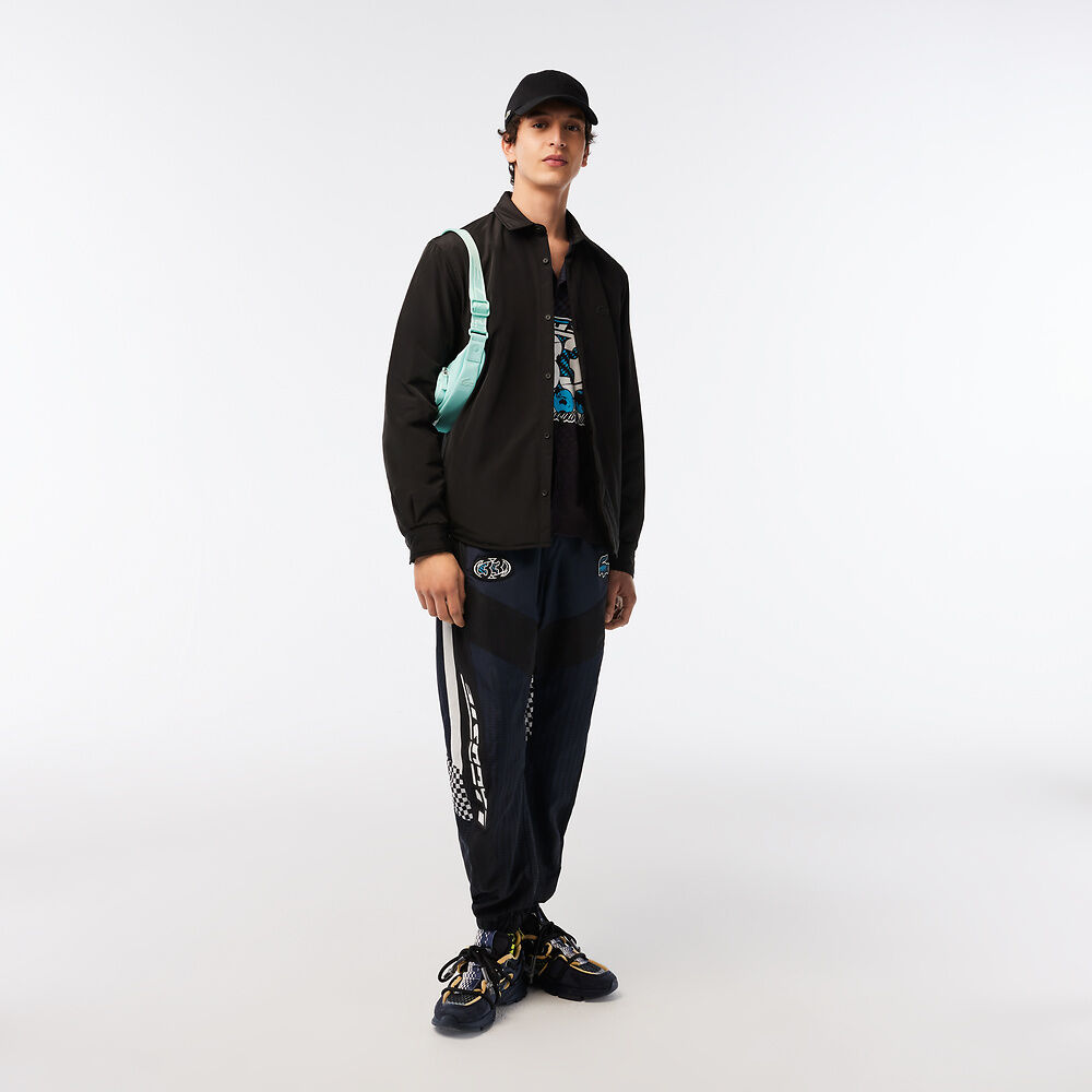 Lacoste - Active Water Repellent Overshirt - Black