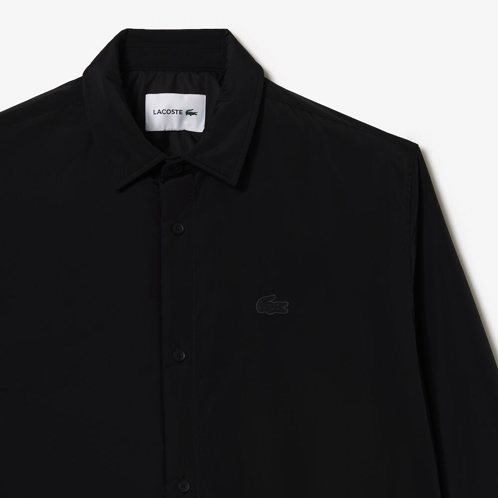 Lacoste - Active Water Repellent Overshirt - Black