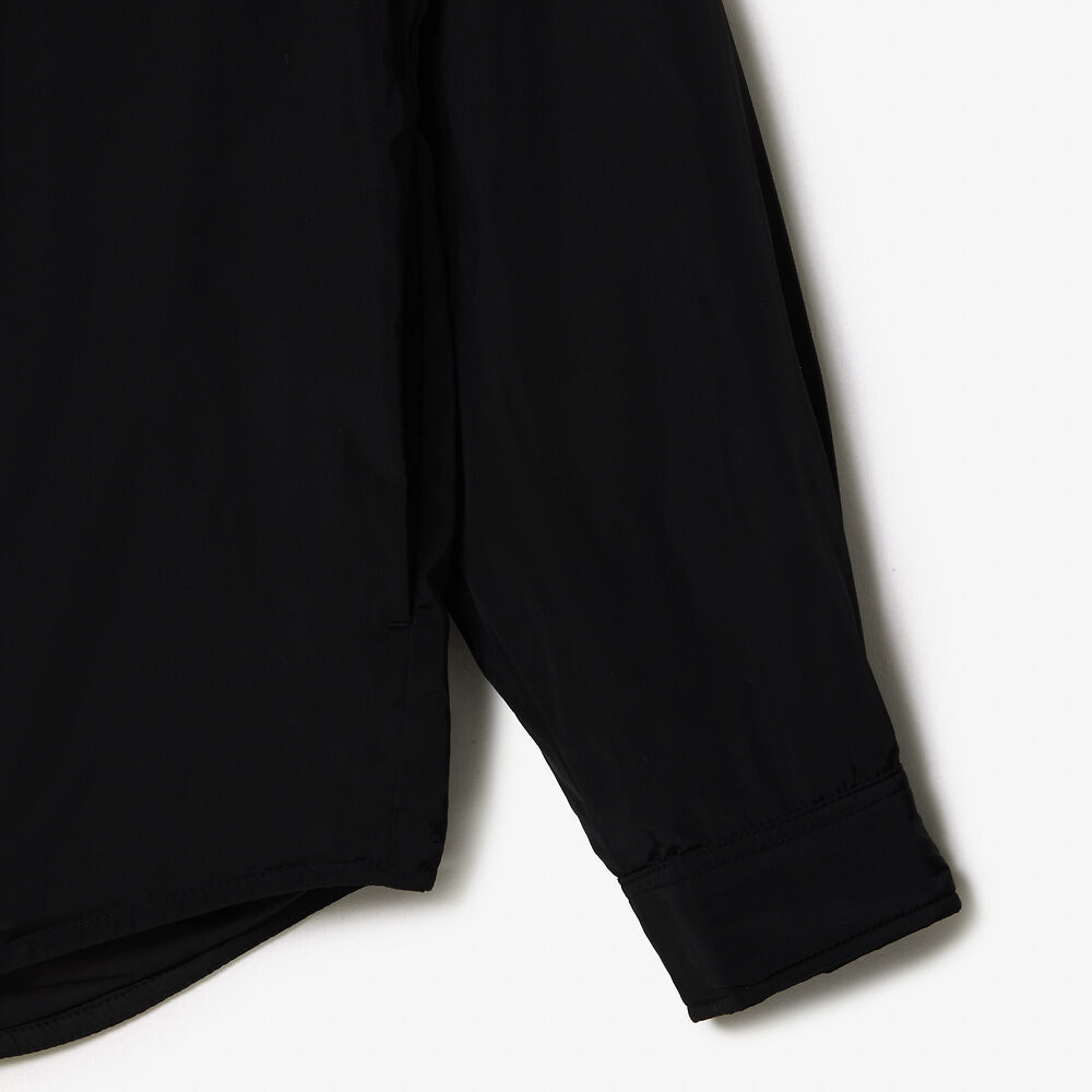 Lacoste - Active Water Repellent Overshirt - Black