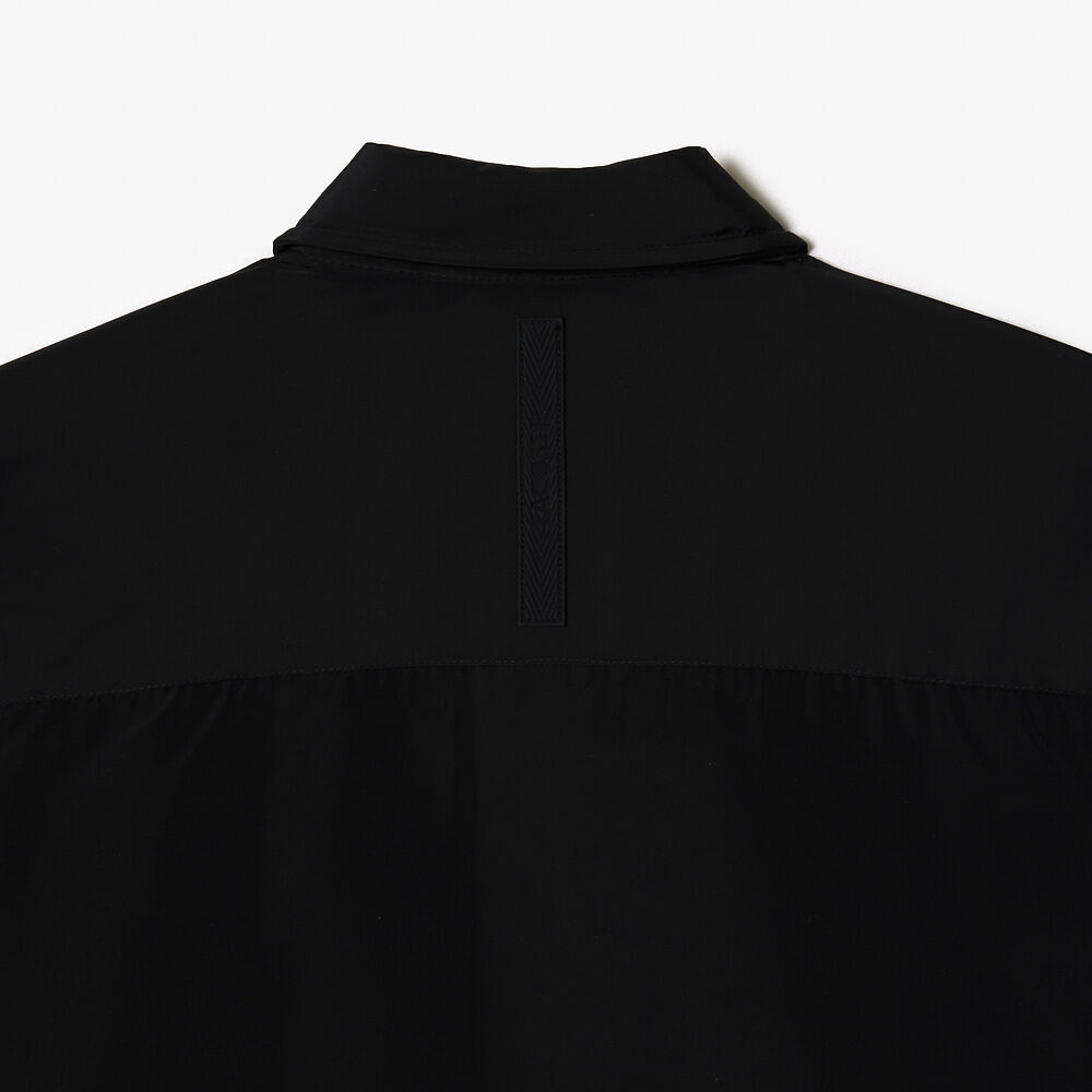 Lacoste - Active Water Repellent Overshirt - Black