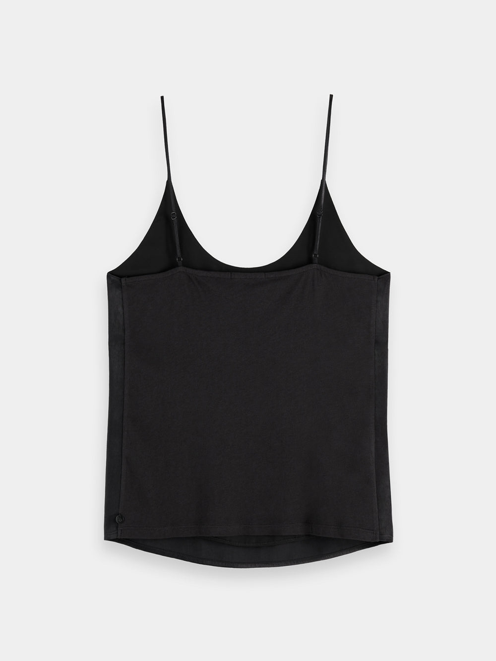 Maison Scotch - Essentials Jersey Woven Tank - Black
