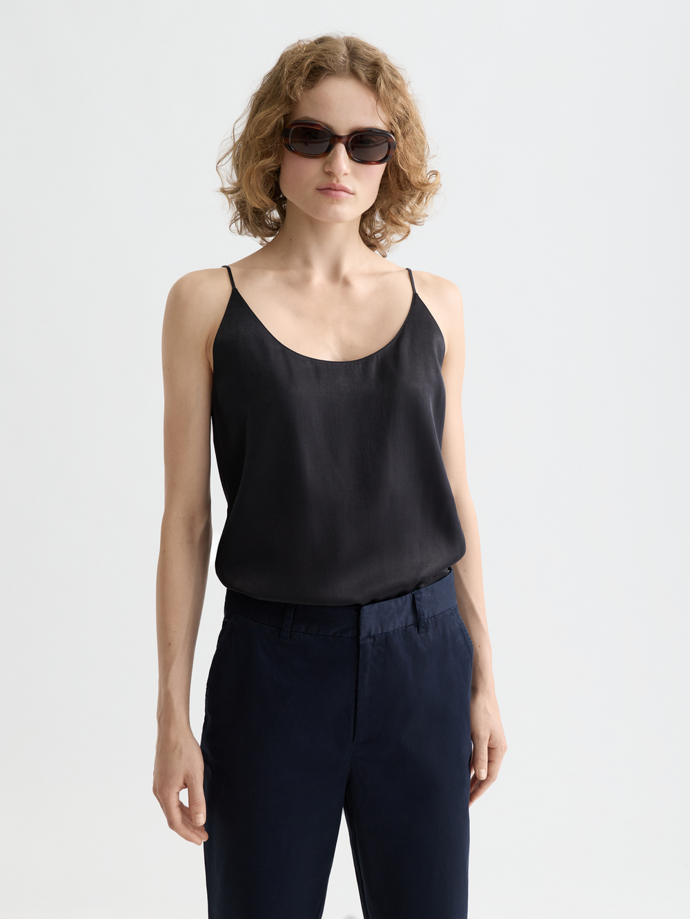 Maison Scotch - Essentials Jersey Woven Tank - Black