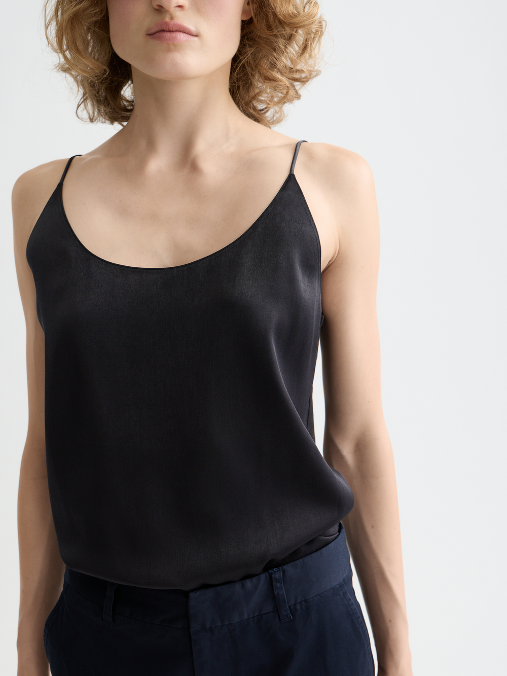 Maison Scotch - Essentials Jersey Woven Tank - Black
