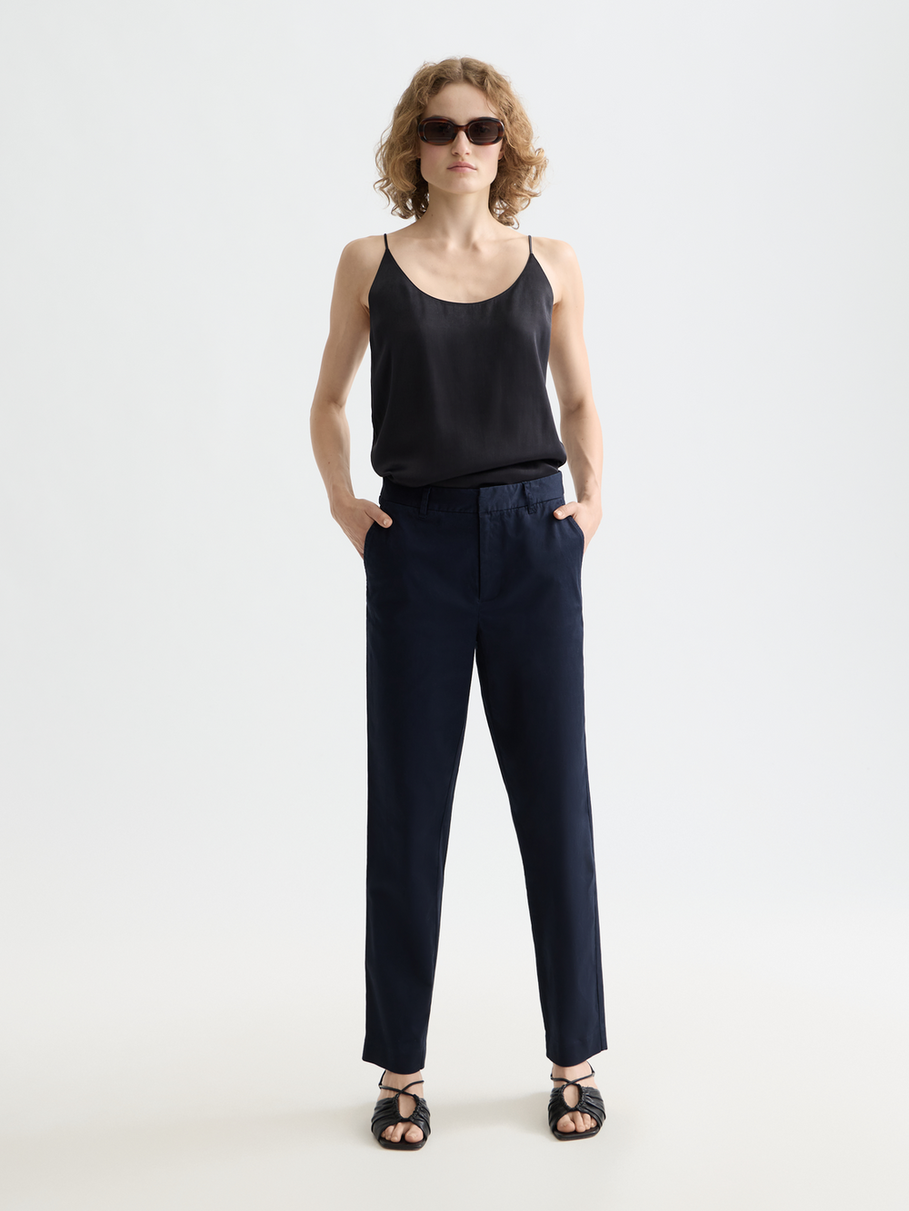 Maison Scotch - Essentials Jersey Woven Tank - Black