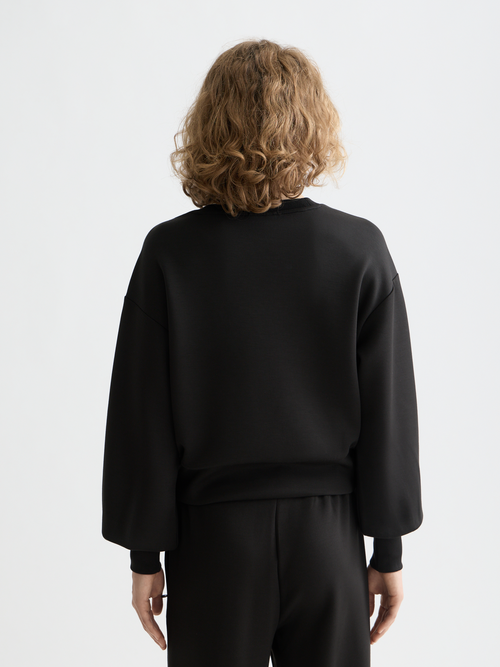 Maison Scotch - Modal Sweatshirt - Black