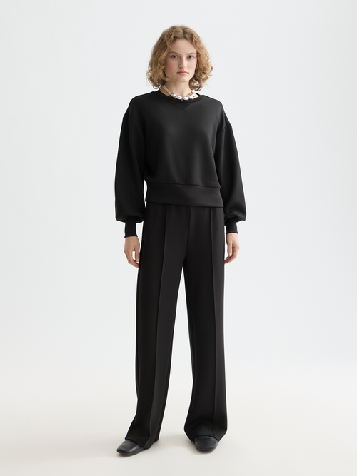 Maison Scotch - Modal Sweatshirt - Black