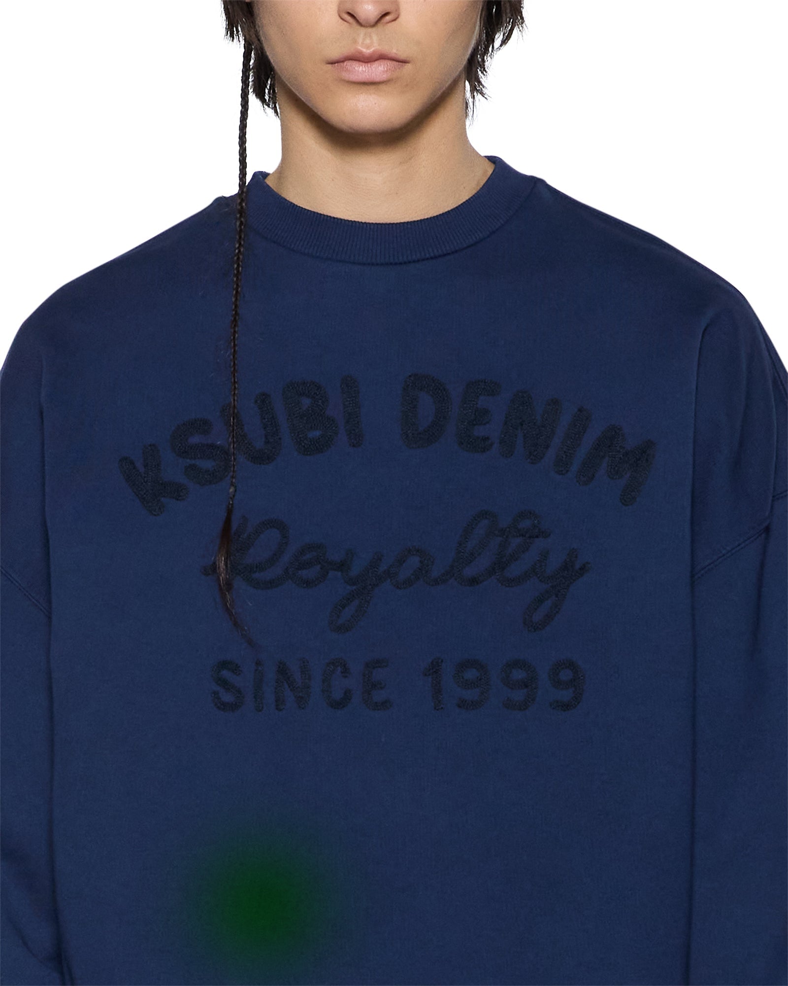 Ksubi - Mekanik Crewneck - Ink Blue