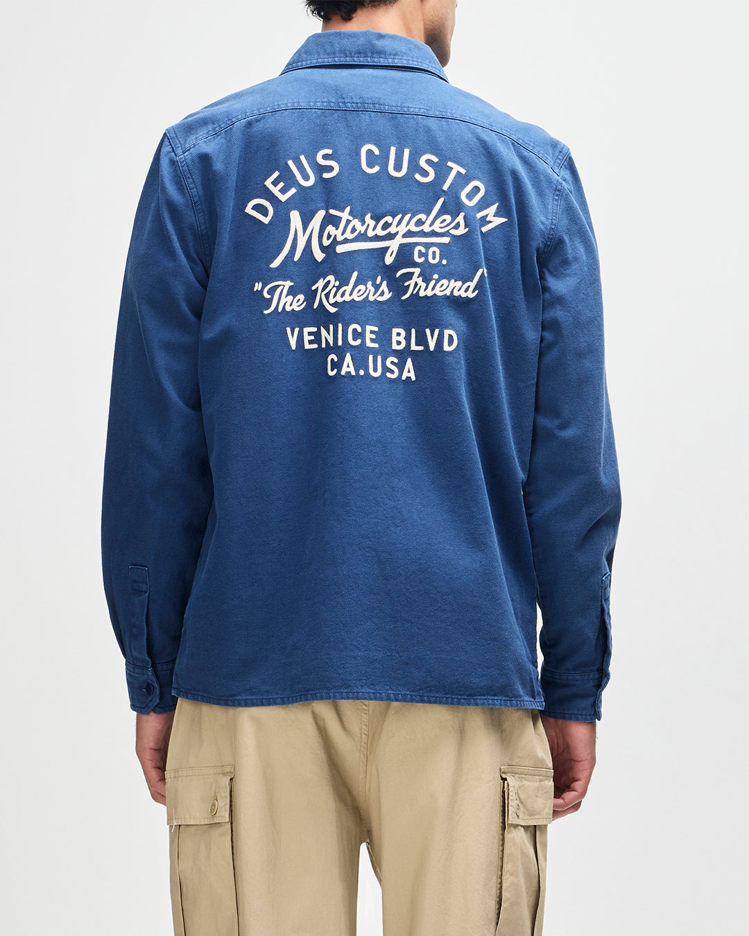 Deus - Nomad LS Shirt - Mechanic Blue