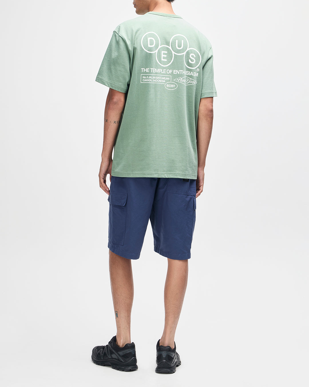 Deus - Mechanism Tee - Loden Frost Green