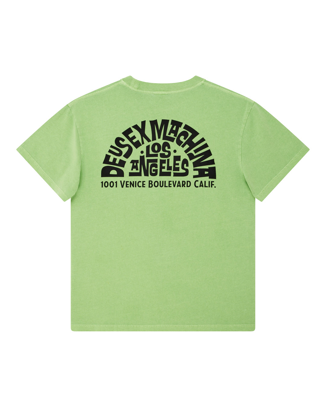 Deus - Los Angeles Address Tee - Parrot Green