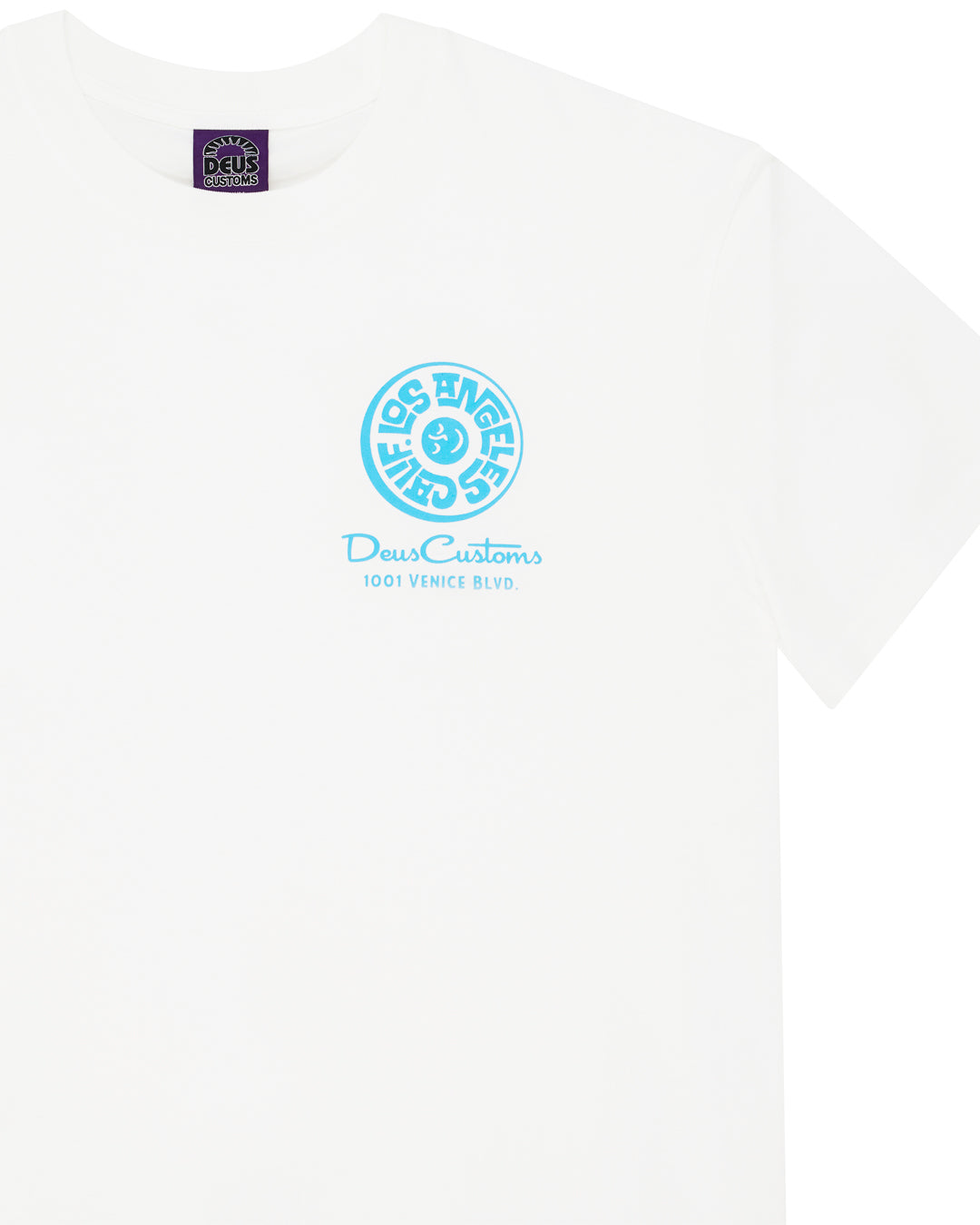 Deus - Los Angeles Address Tee - Vintage White