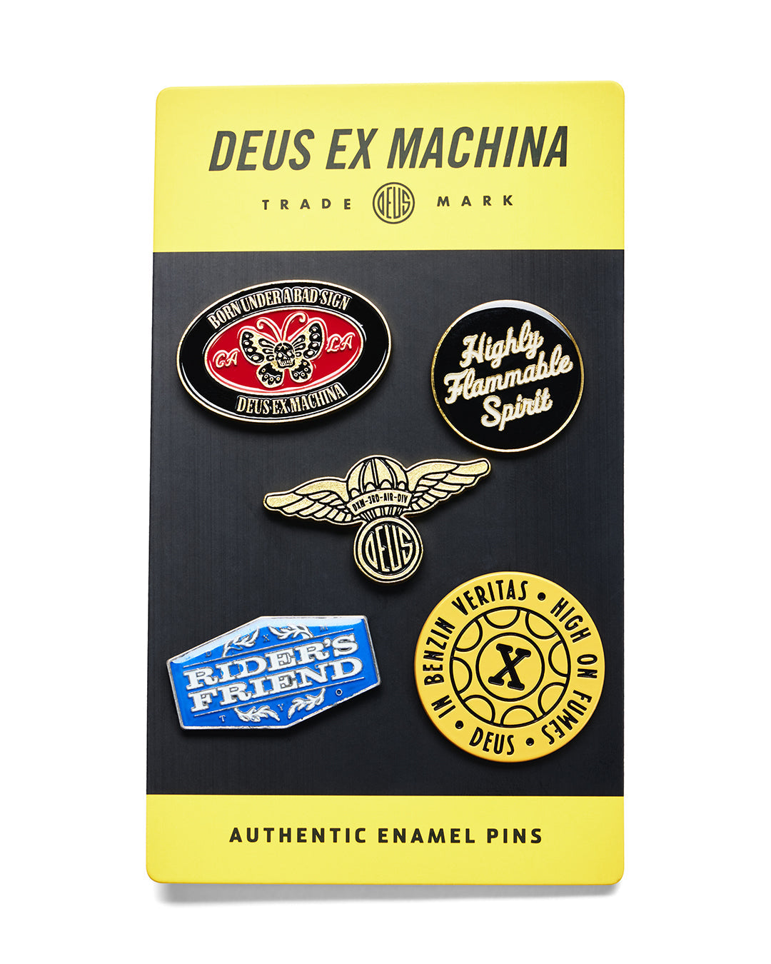 Deus - Machina Pin Set - Multi