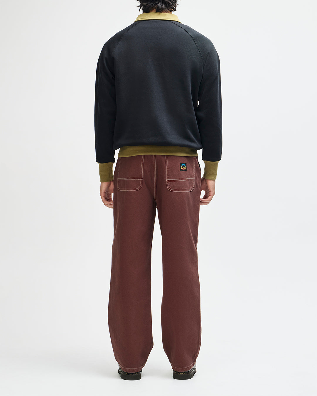 Deus - All Others Half Zip Sweat - Black